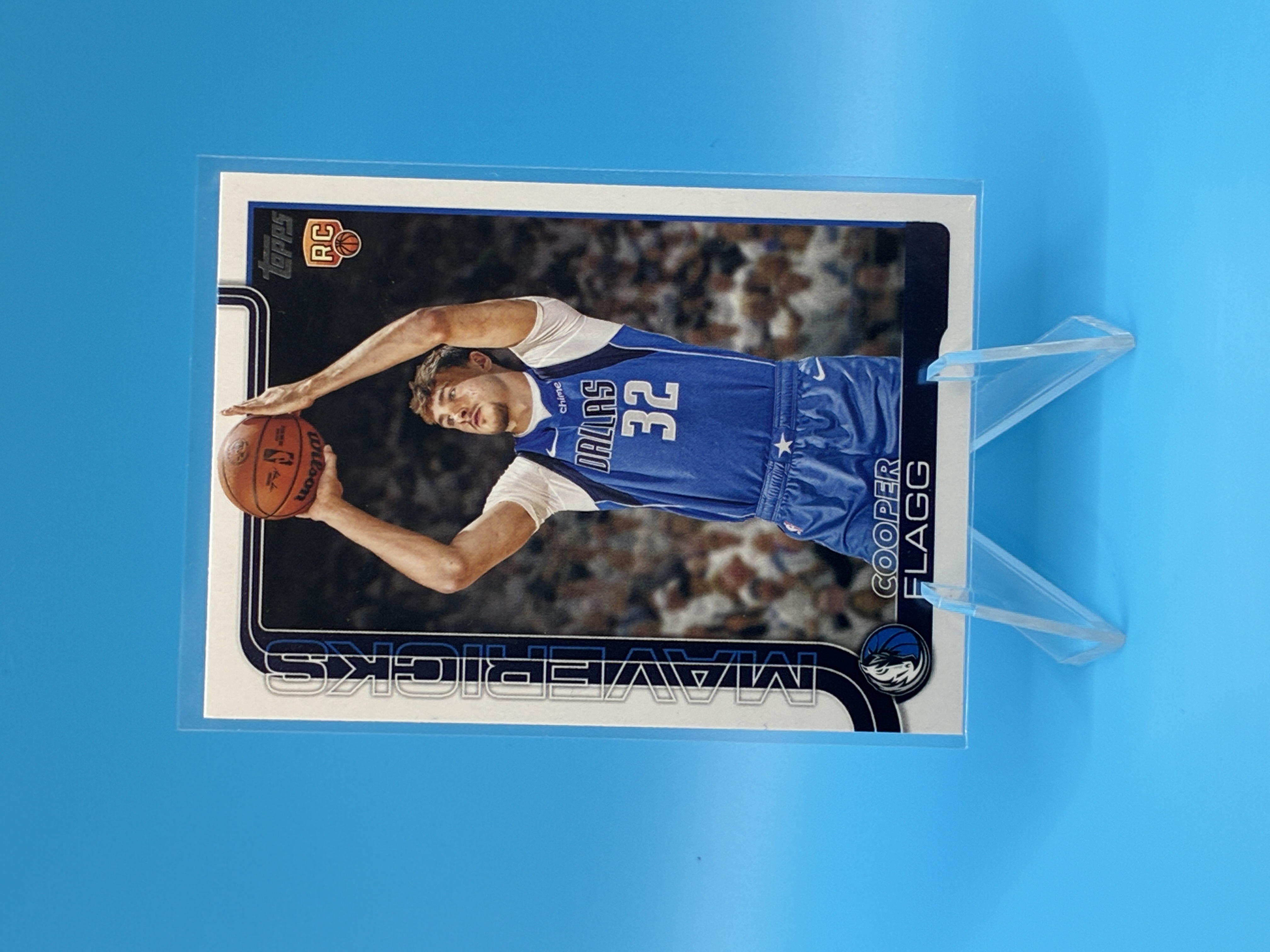 2025 Topps Flagship Cooper Flagg #201 Dallas Mavericks – Vorderseite