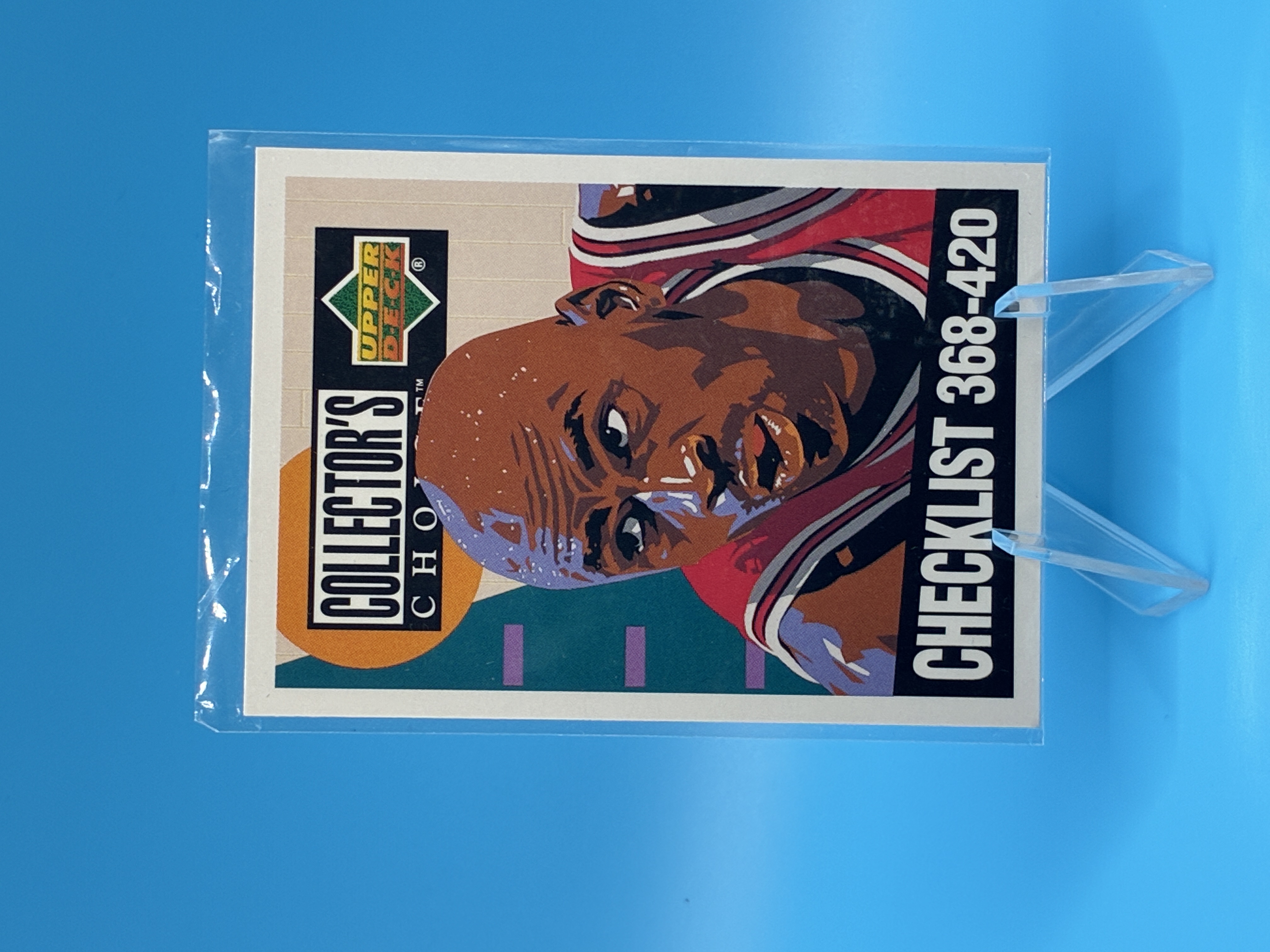1994/1995 Upper Deck Collector's Choice Michael Jordan #420 Chicago Bulls – Vorderseite