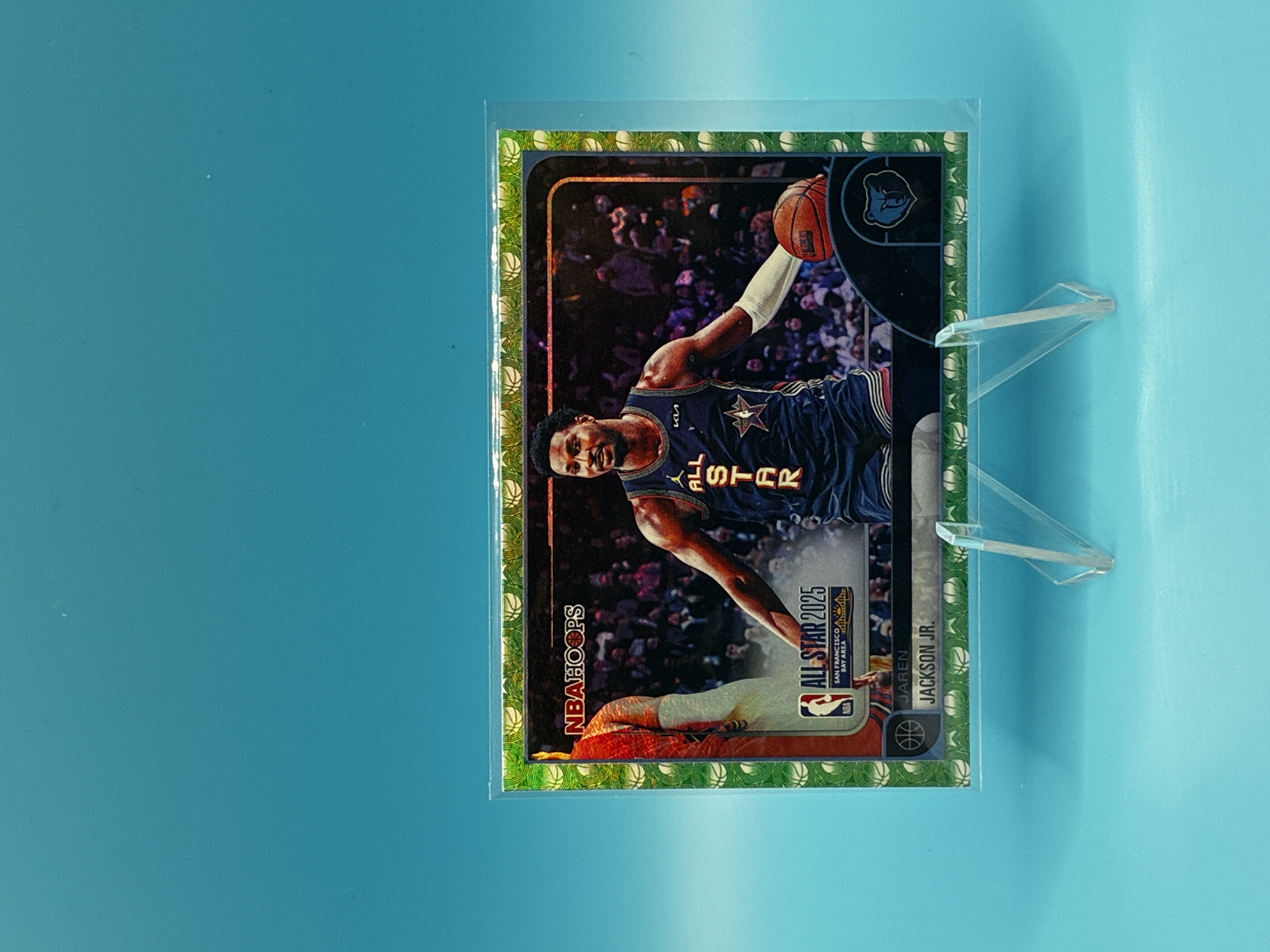 2025/2026 Topps Hoops Jaren Jackson Jr. Green #284 Memphis Grizzlies – Vorderseite
