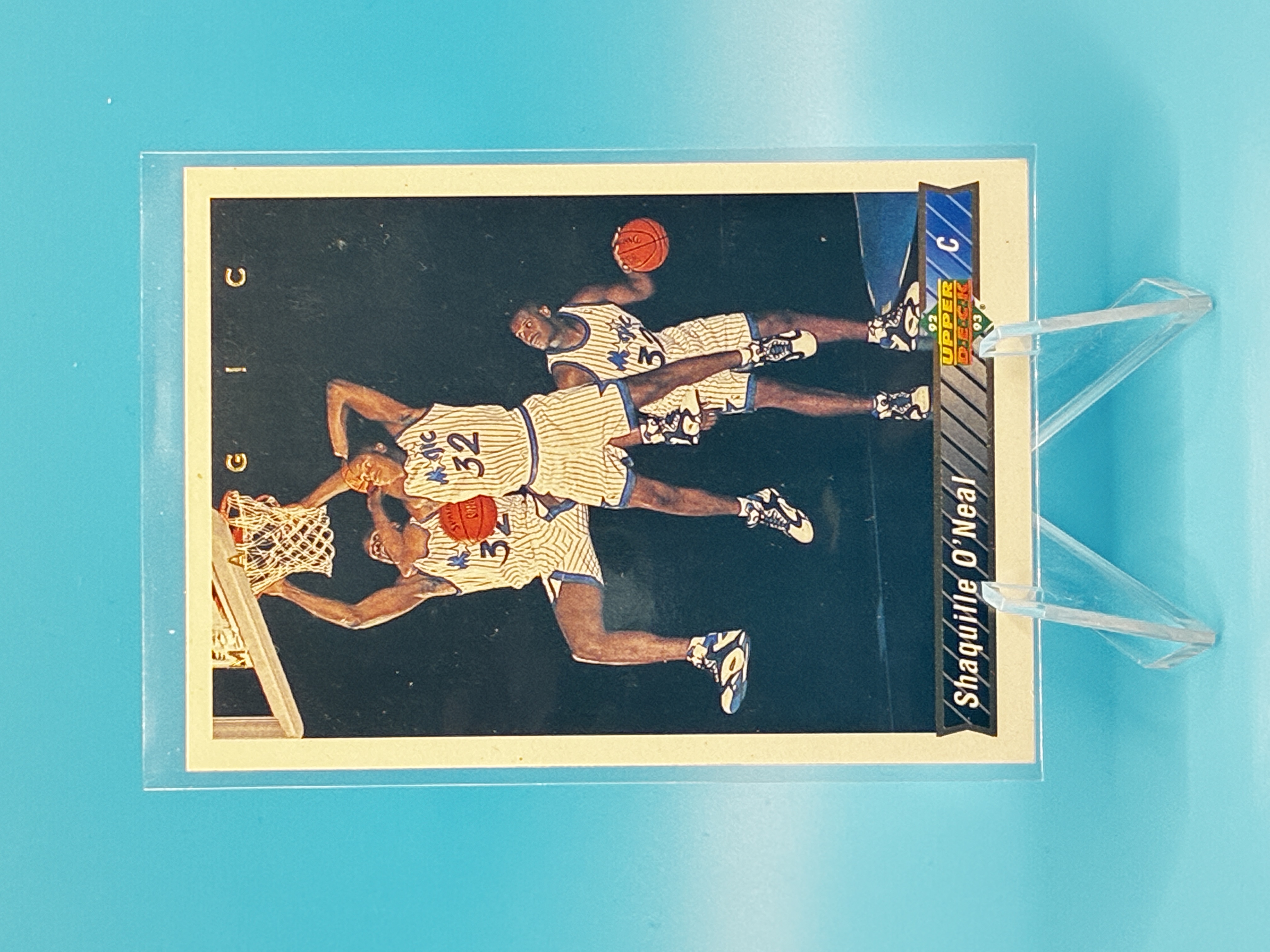 1992/1993 Upper Deck International Shaquille O’Neal #220 Orlando Magic – Vorderseite