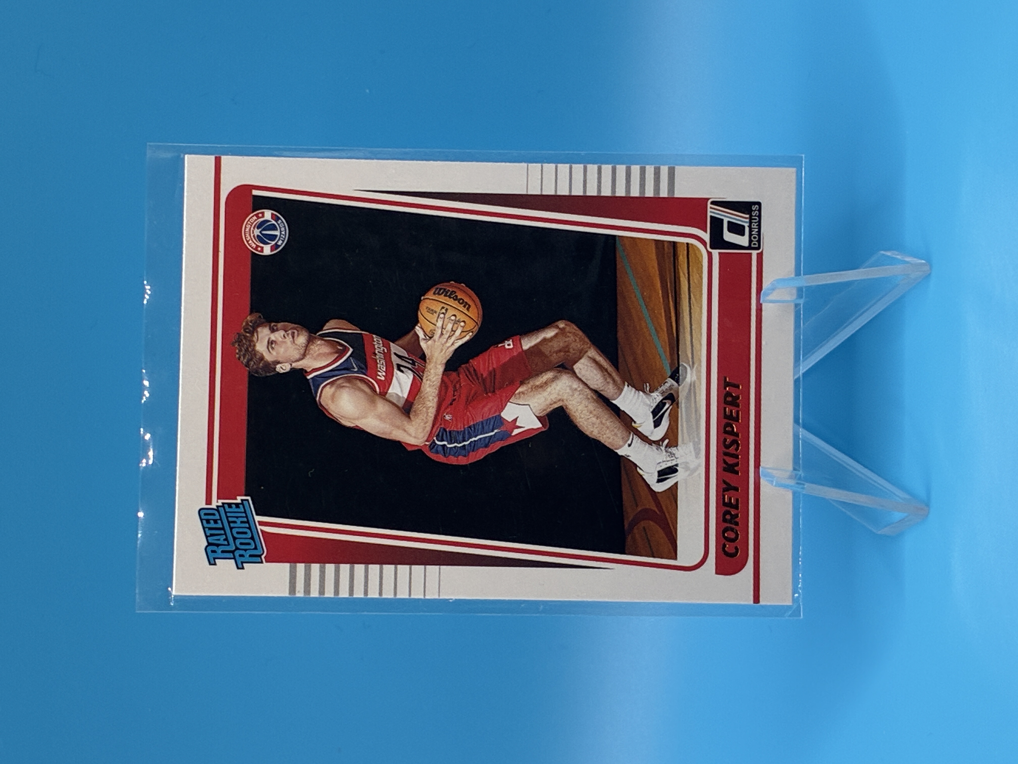 2021/2022 Panini Donruss Corey Kispert #233 Washington Wizards – Vorderseite
