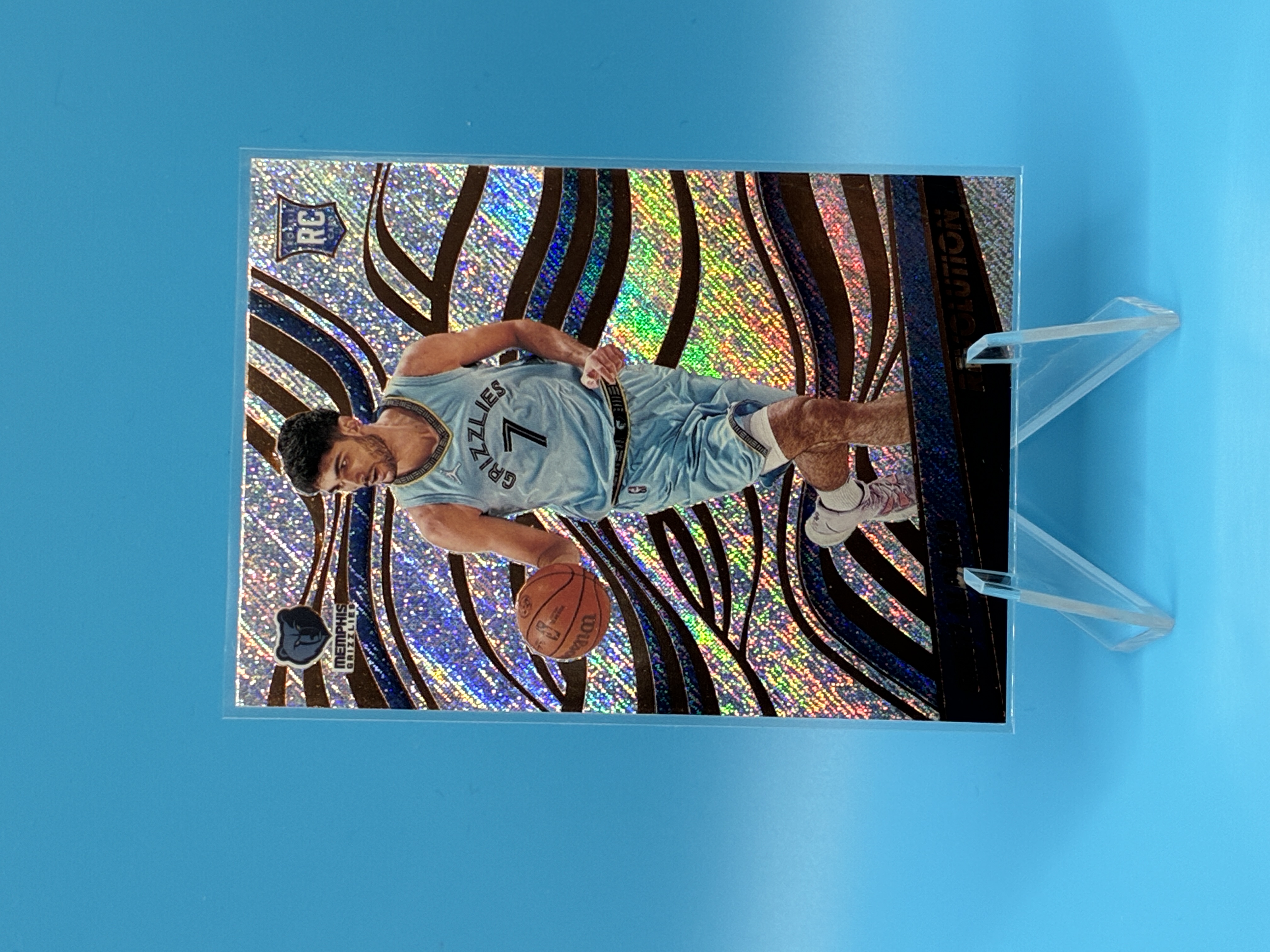 2021/2022 Panini Revolution Santi Aldama #114 Memphis Grizzlies – Vorderseite
