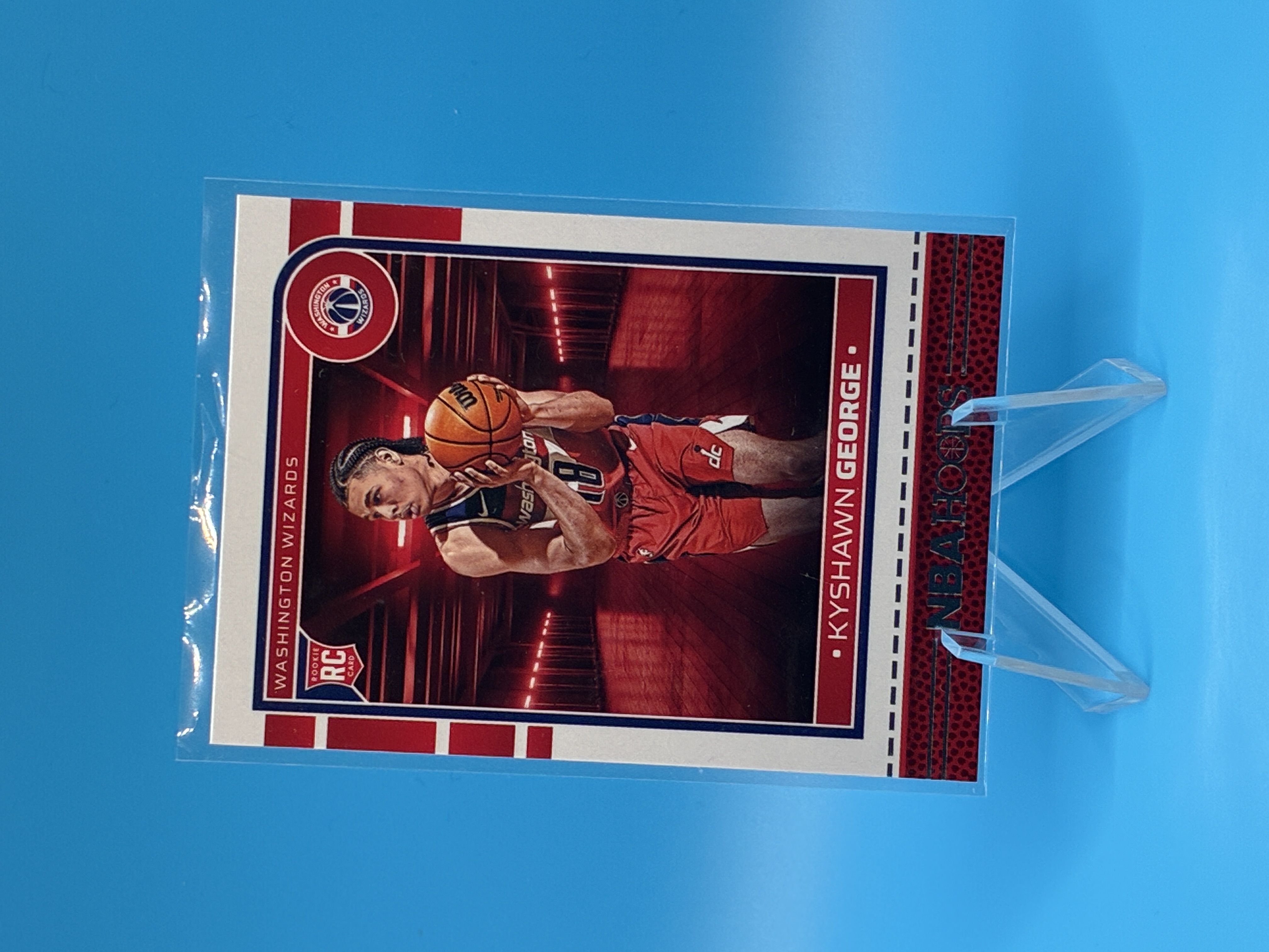 2024/2025 Panini Hoops Kyshawn George #254 Washington Wizards – Vorderseite