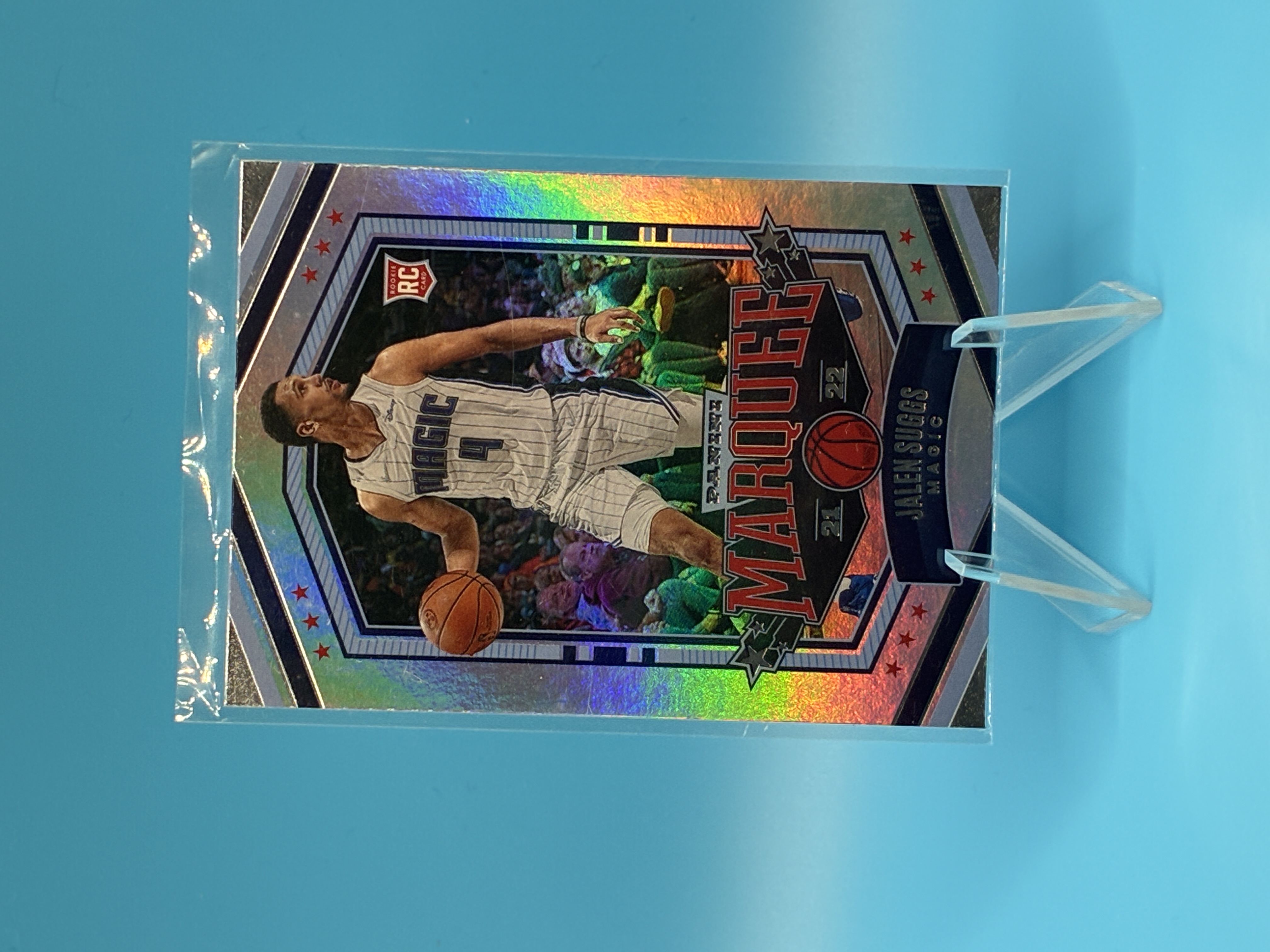2021/2022 Panini Chronicles Jalen Suggs Marquee #338 Orlando Magic – Vorderseite