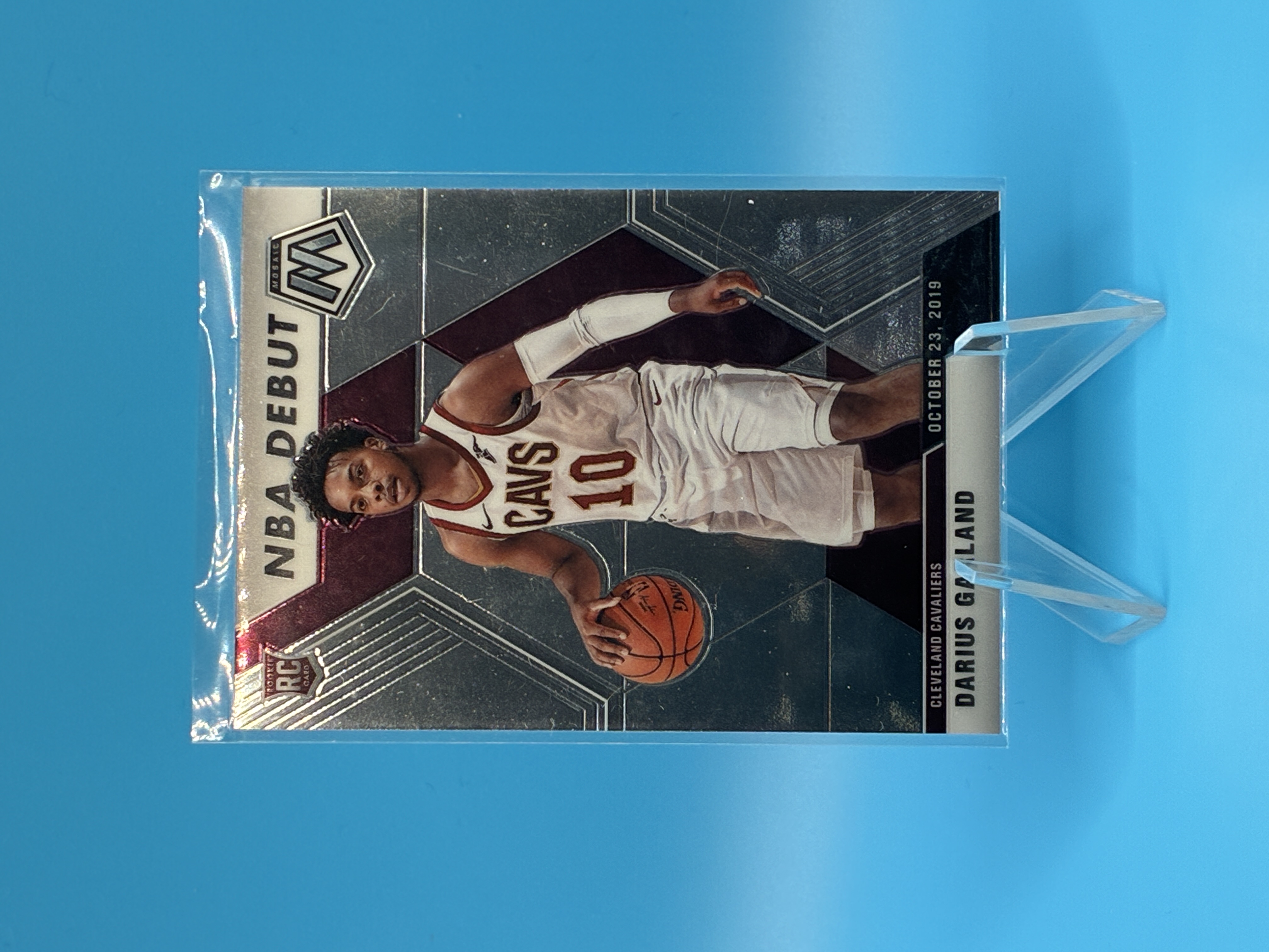2019/2020 Panini Mosaic Darius Garland NBA Debut #262 Cleveland Cavaliers – Vorderseite