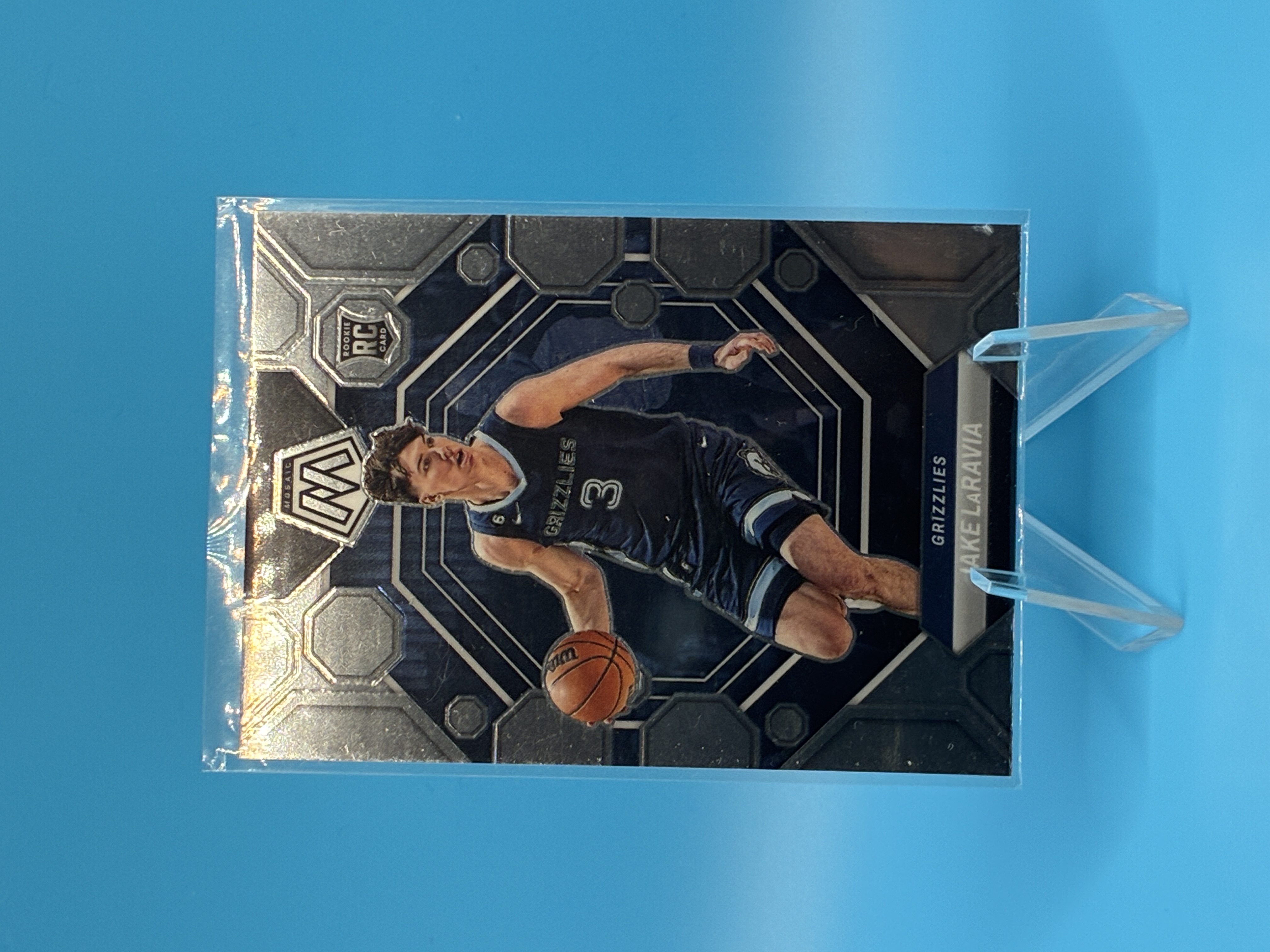 2022/2023 Panini Mosaic Jake LaRavia #204 Memphis Grizzlies – Vorderseite