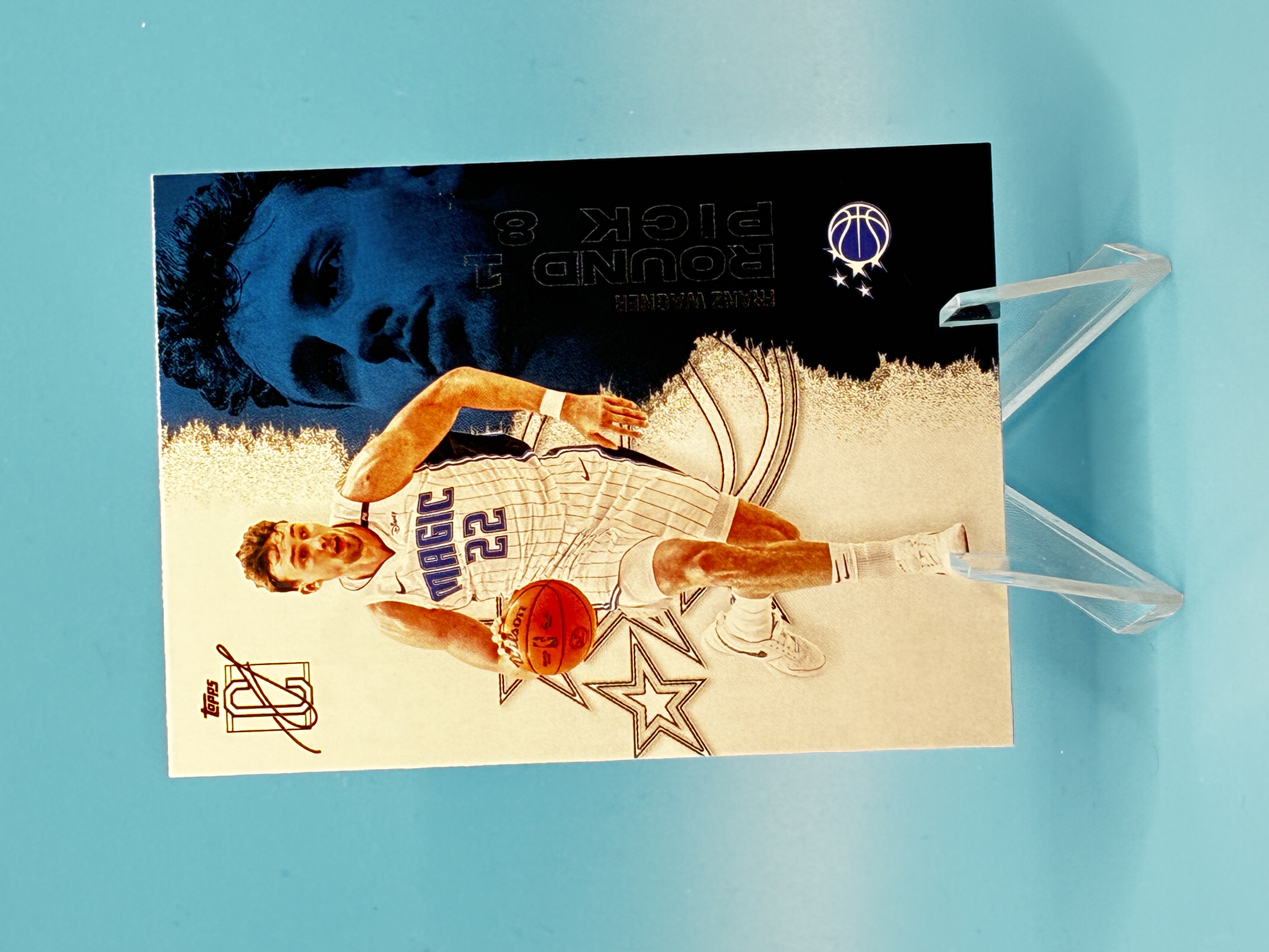 2025/2026 Topps Signature Class Franz Wagner #90 Orlando Magic – Vorderseite