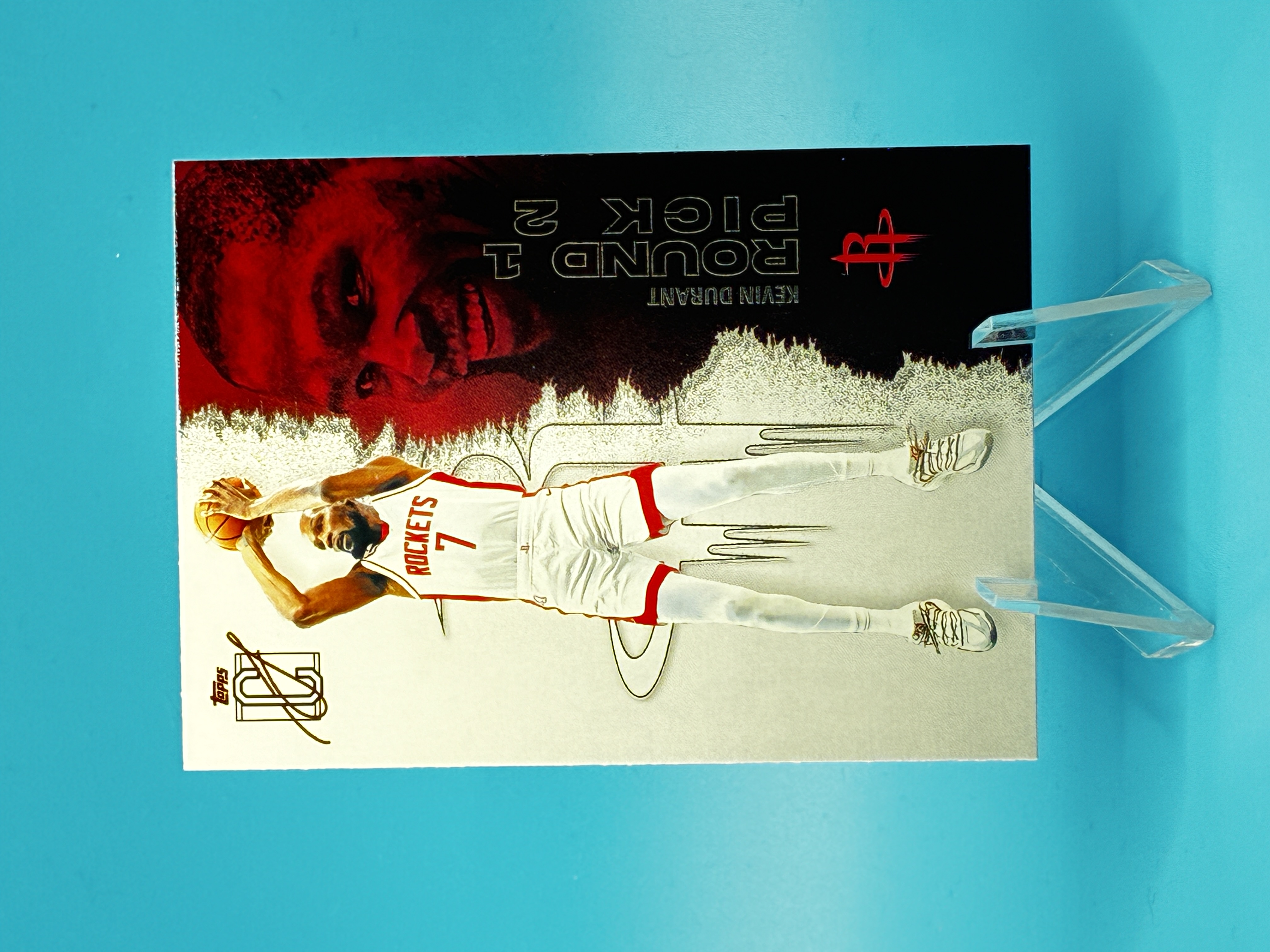 2025/2026 Topps Signature Class Kevin Durant #57 Houston Rockets – Vorderseite