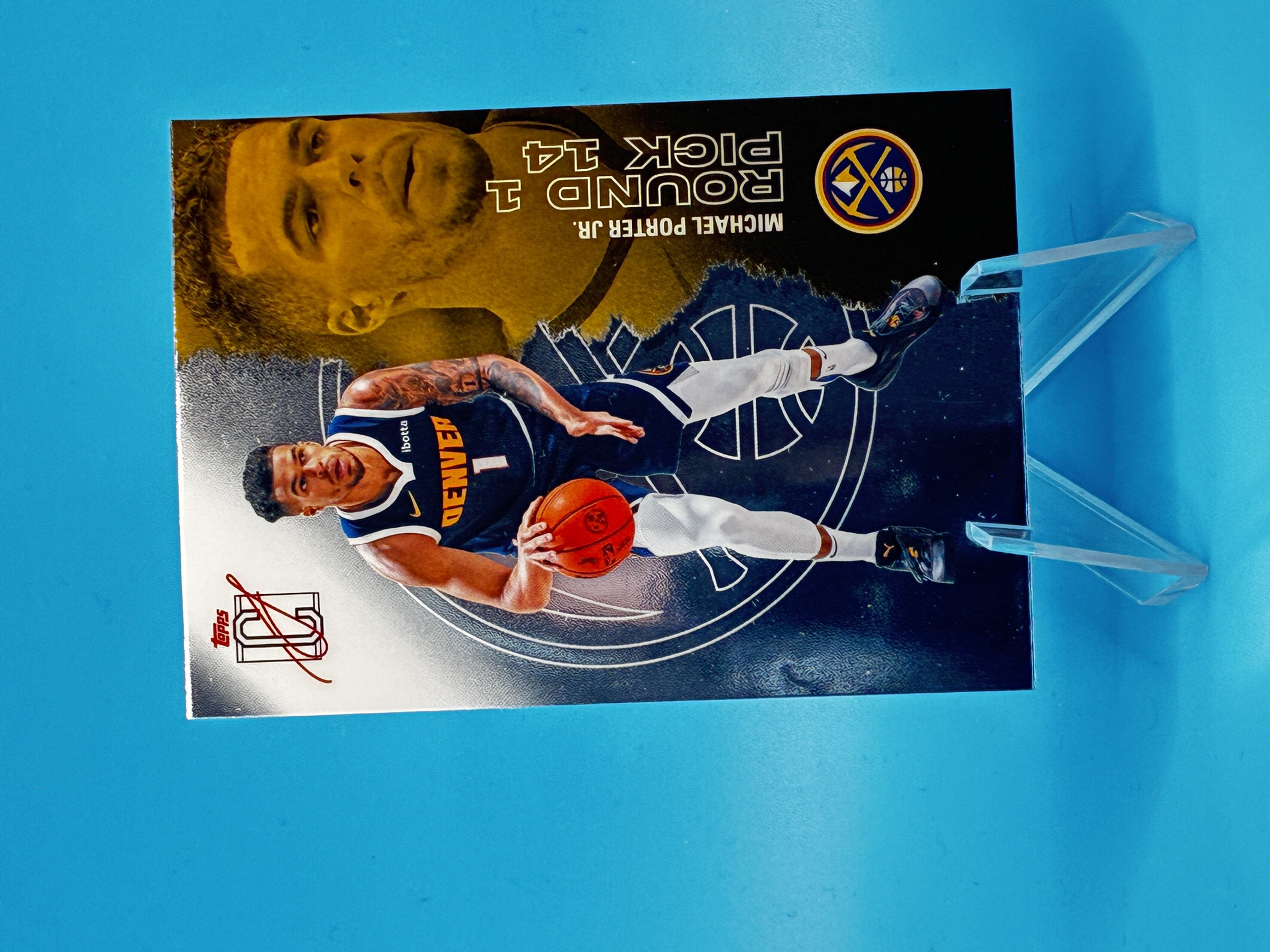 2025/2026 Topps Signature Class Michael Porter Jr. #81 Denver Nuggets – Vorderseite