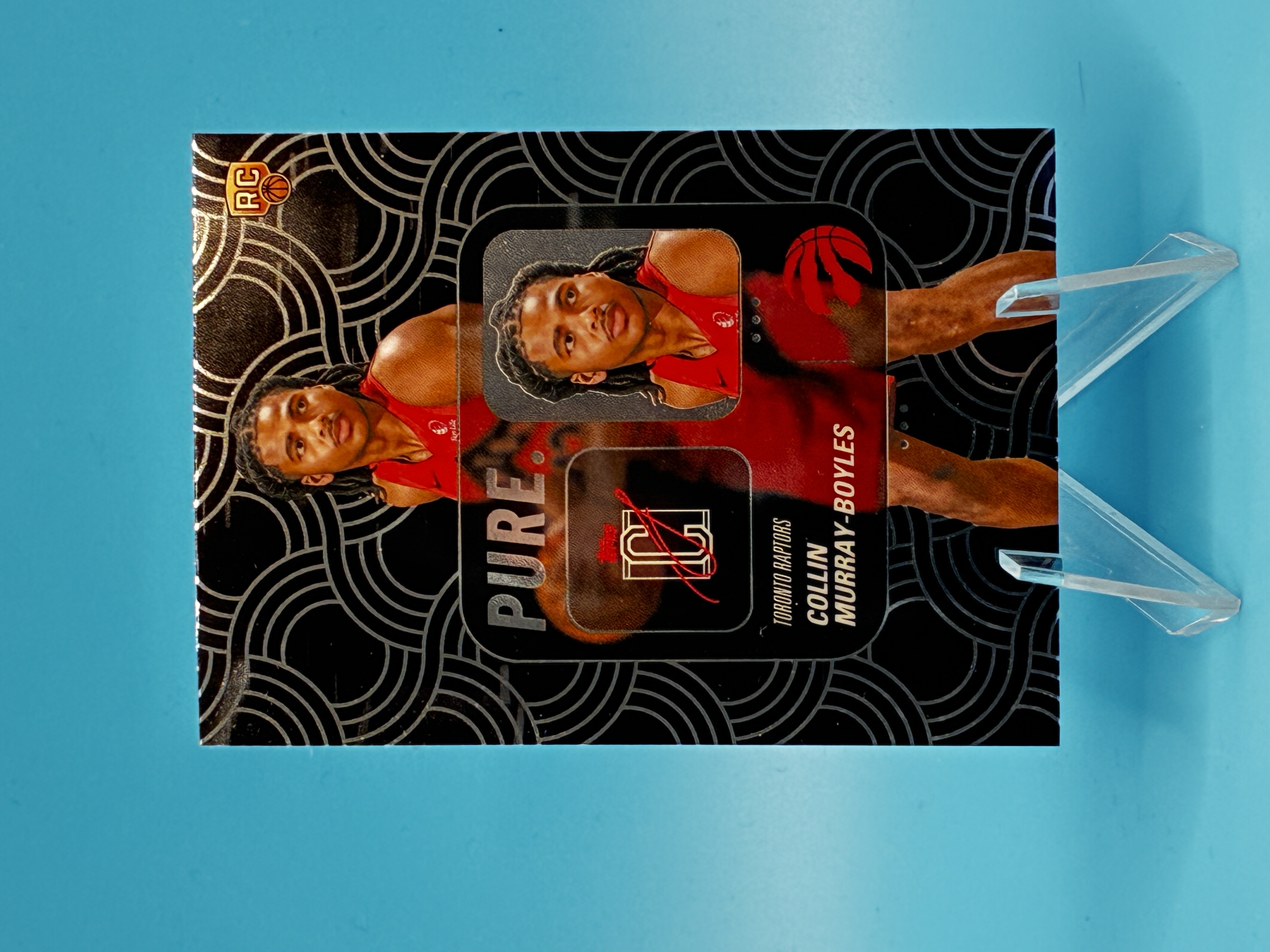 2025/2026 Topps Signature Class Collin Murray-Boyles Pure #PU-24 Toronto Raptors – Vorderseite