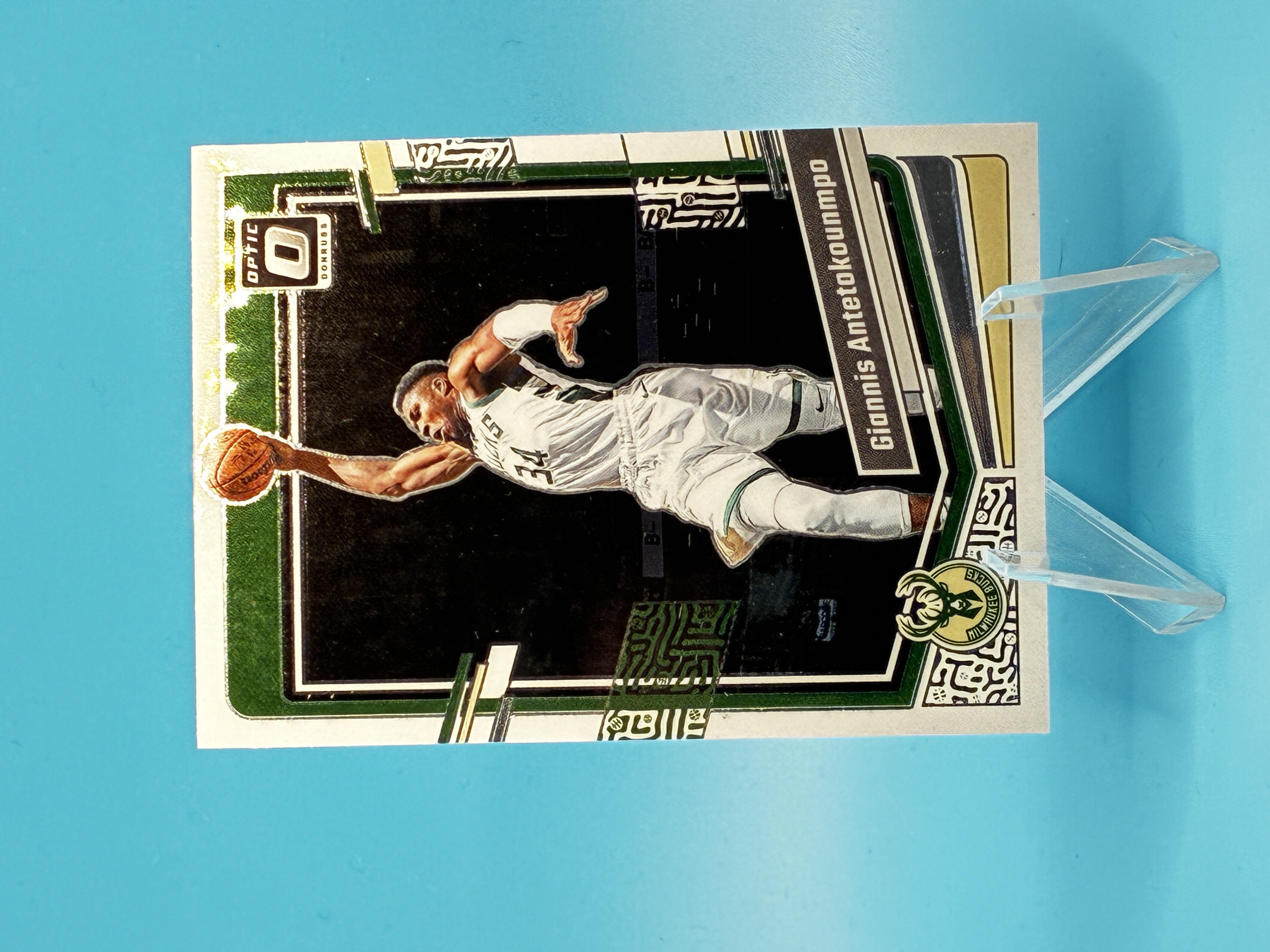 2023/2024 Panini Optic Giannis Antetokounmpo #53 Milwaukee Bucks – Vorderseite