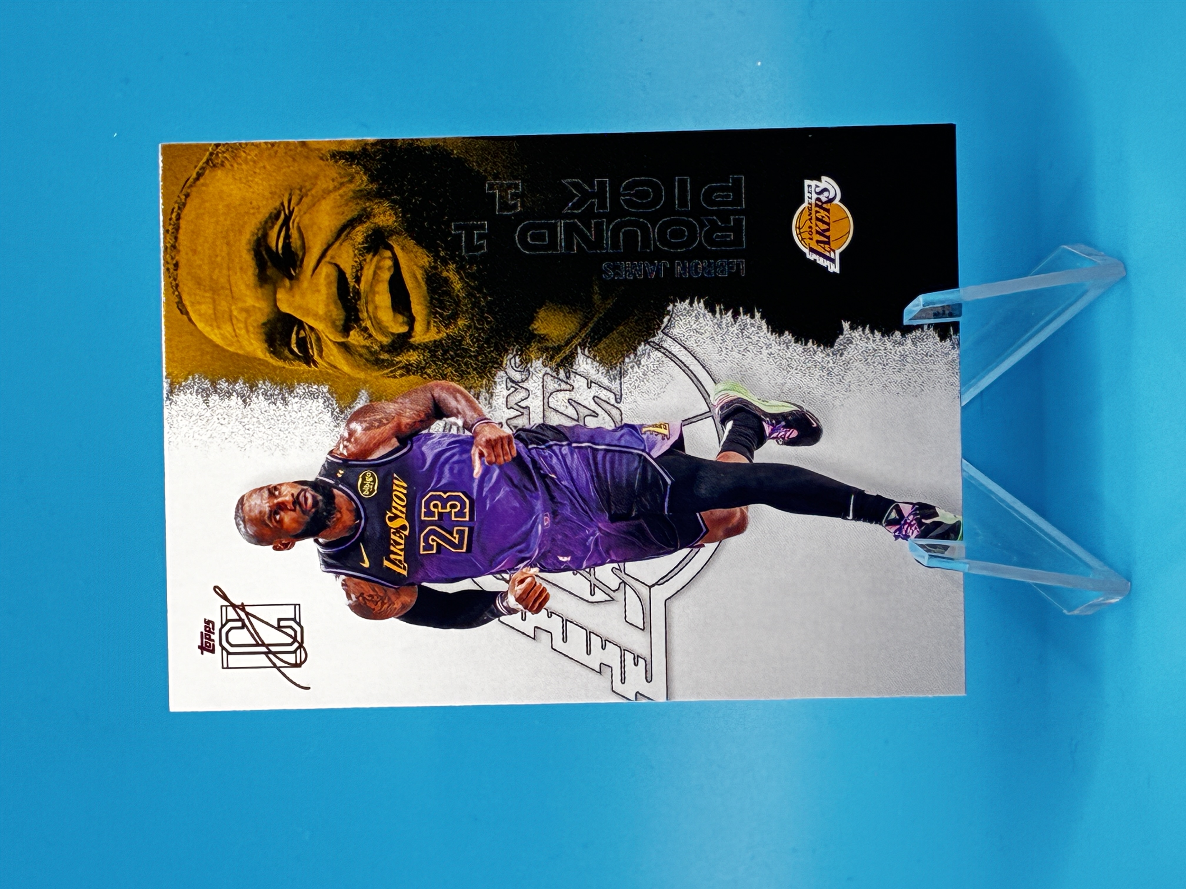 2025/2026 Topps Signature Class LeBron James #51 Los Angeles Lakers – Vorderseite