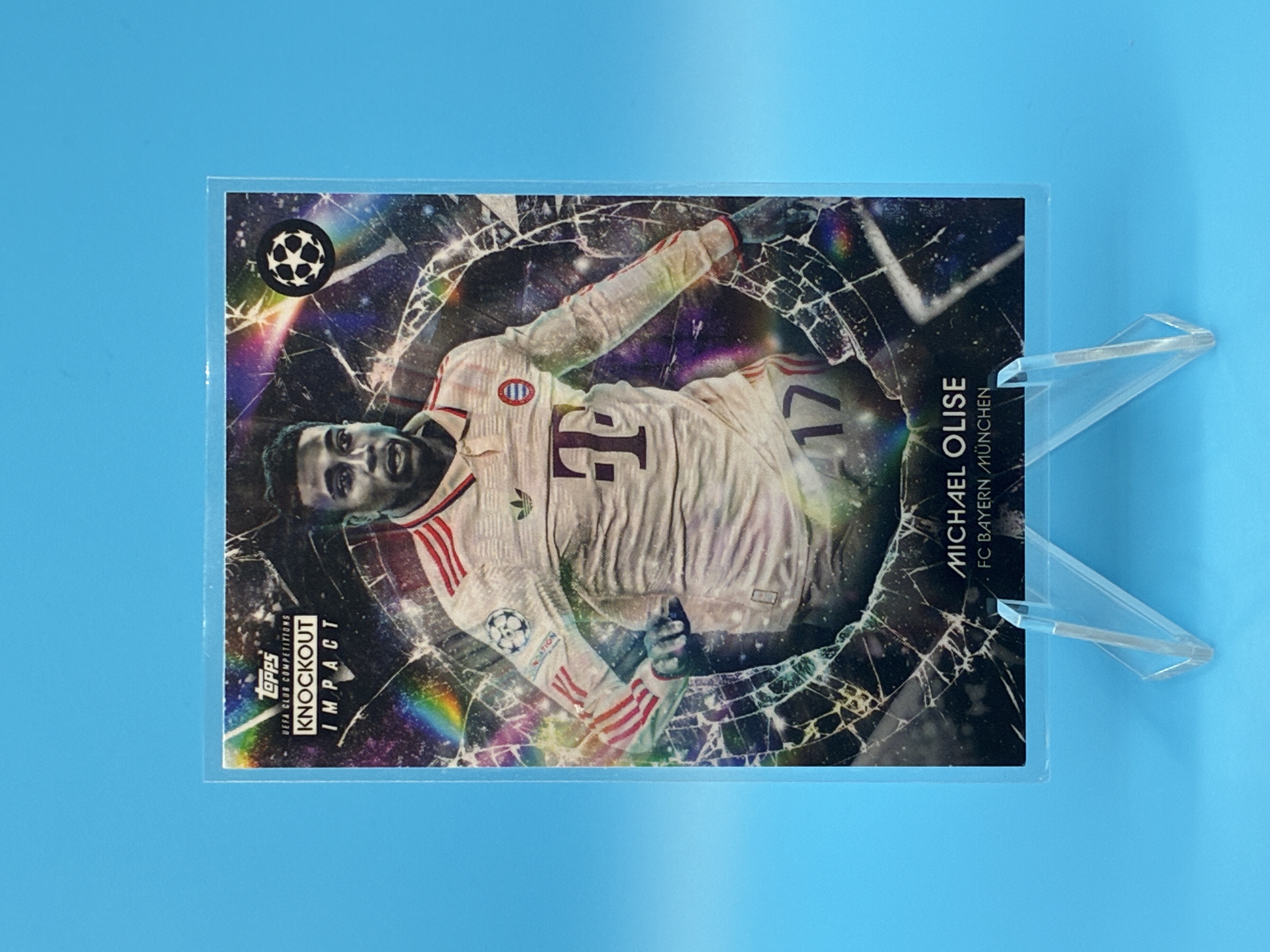 2025/2026 Topps Knockout Michael Olise Impact FC Bayern München – Vorderseite