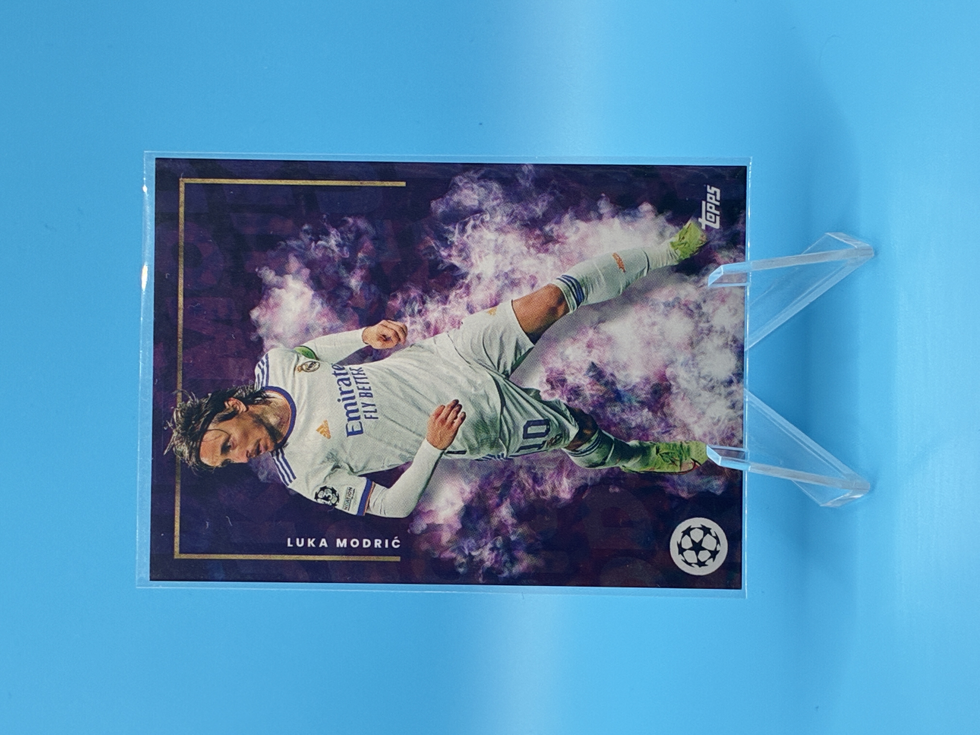 2022 Topps Mourinho Luka Modrić UCL Real Madrid – Vorderseite