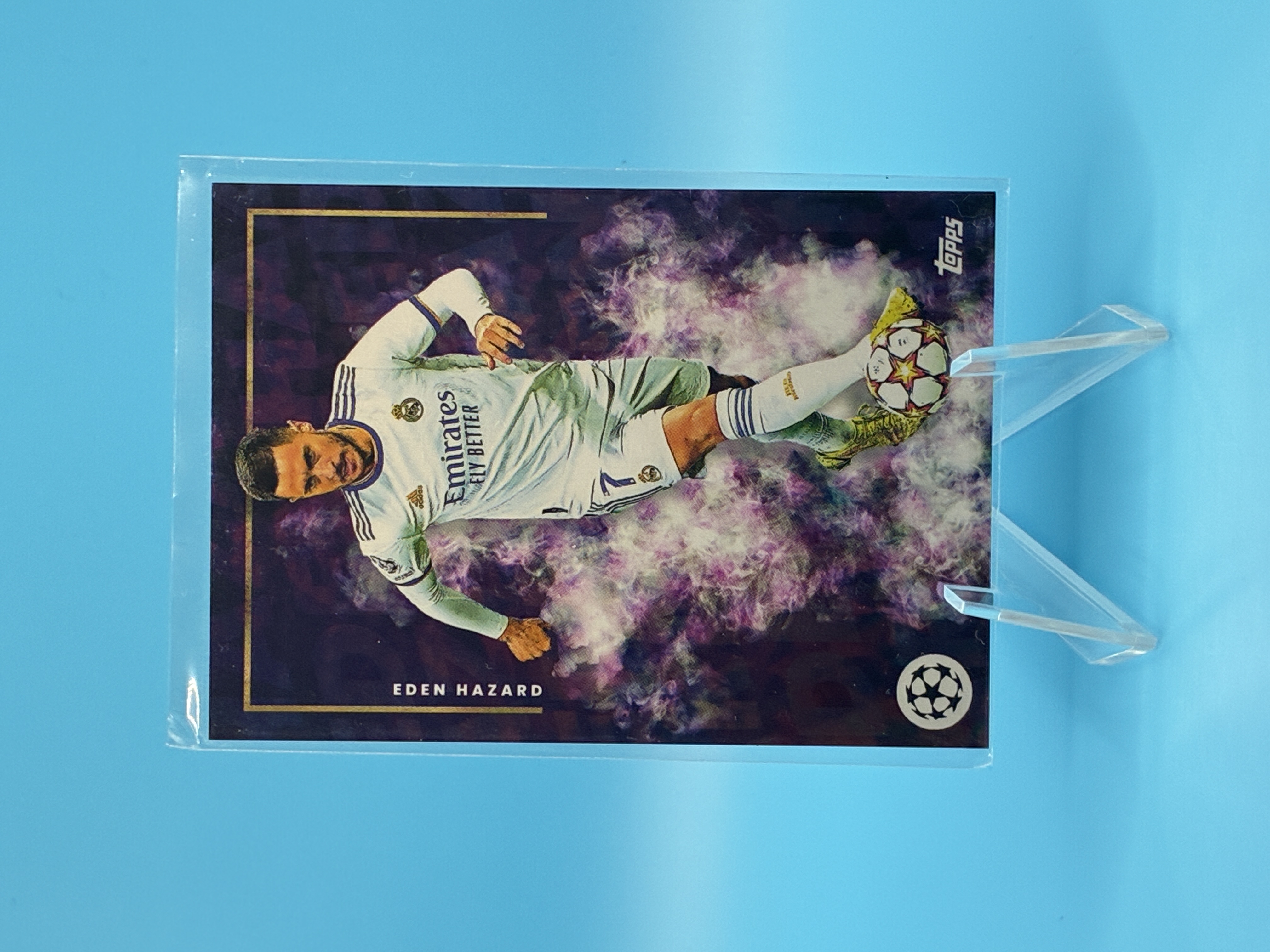 2022 Topps Mourinho Eden Hazard UCL Real Madrid – Vorderseite