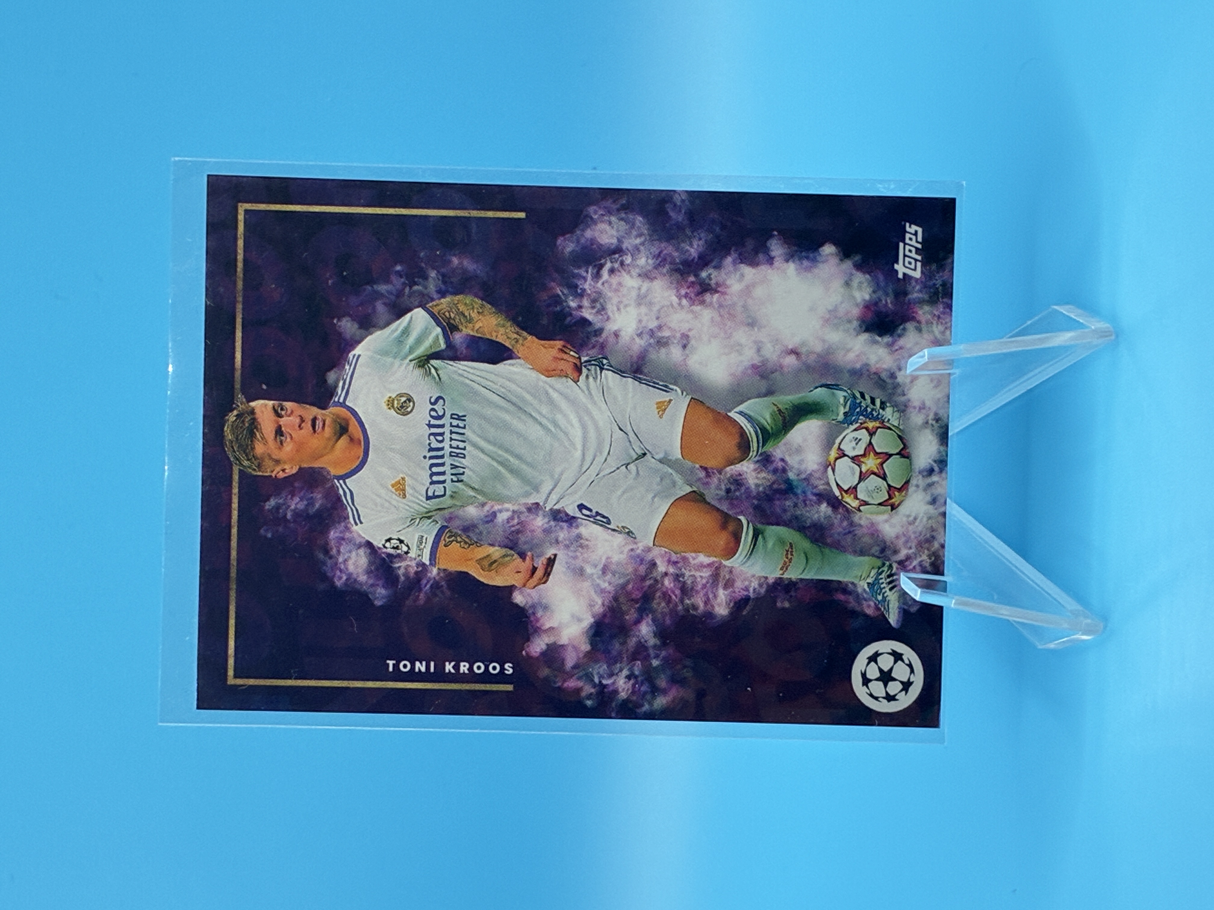 2022 Topps Mourinho Toni Kroos UCL Real Madrid – Vorderseite