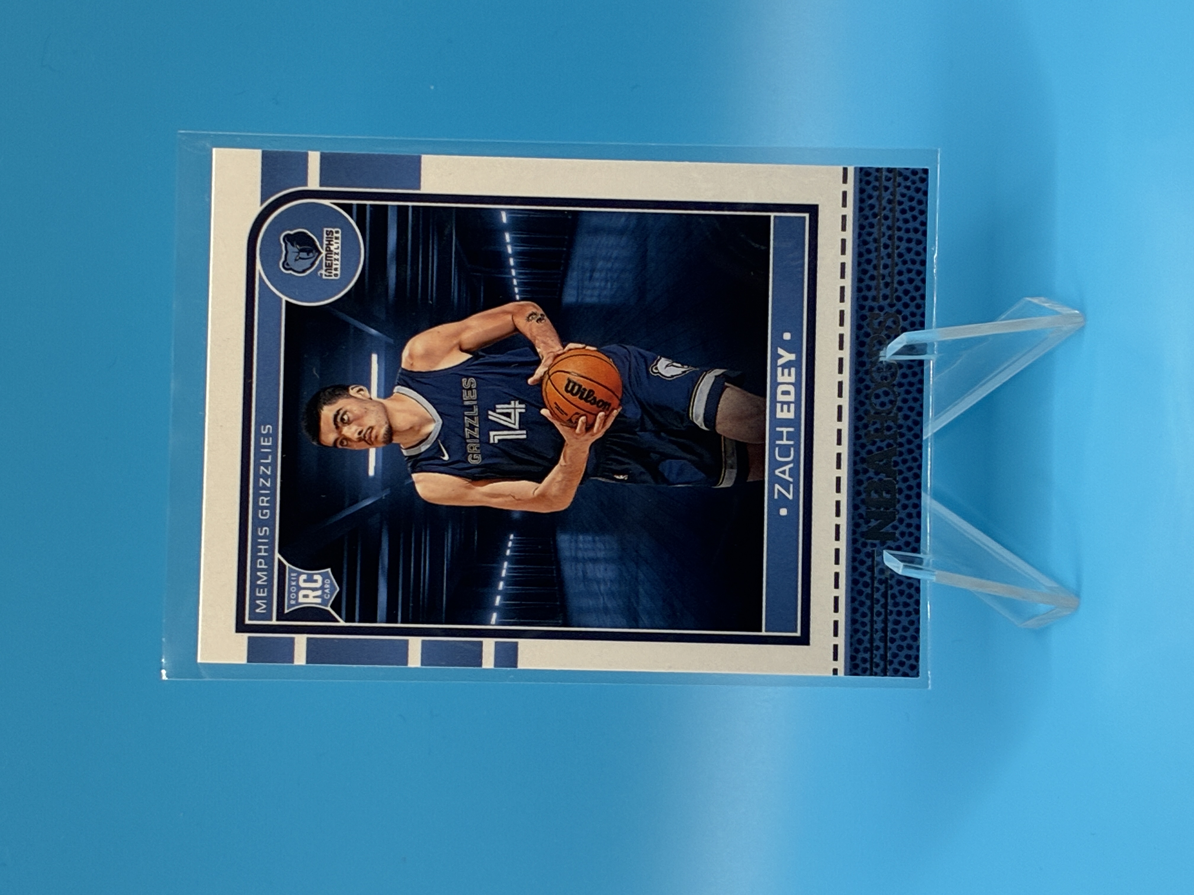 2024/2025 Panini Hoops Zach Edey #239 Memphis Grizzlies – Vorderseite