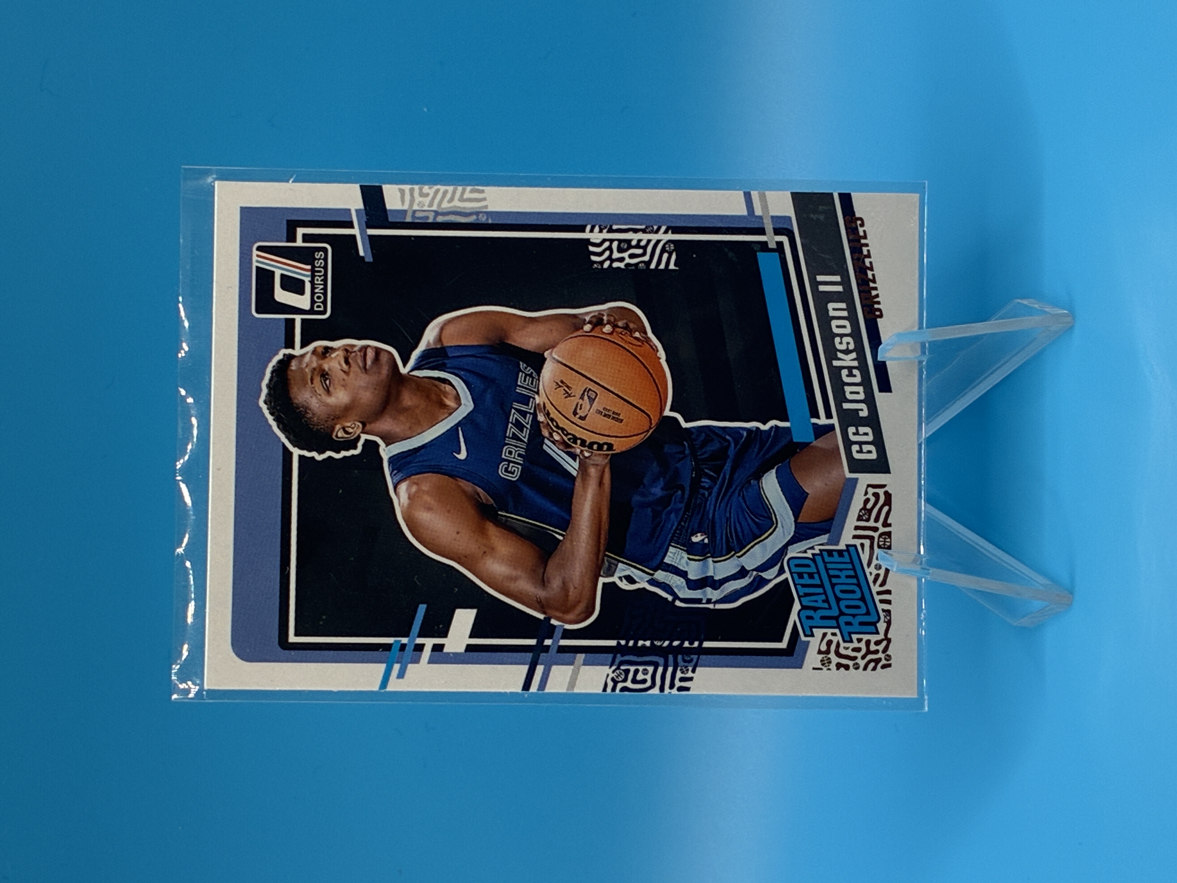2023/2024 Panini Donruss GG Jackson II Rated Rookie #232 Memphis Grizzlies – Vorderseite