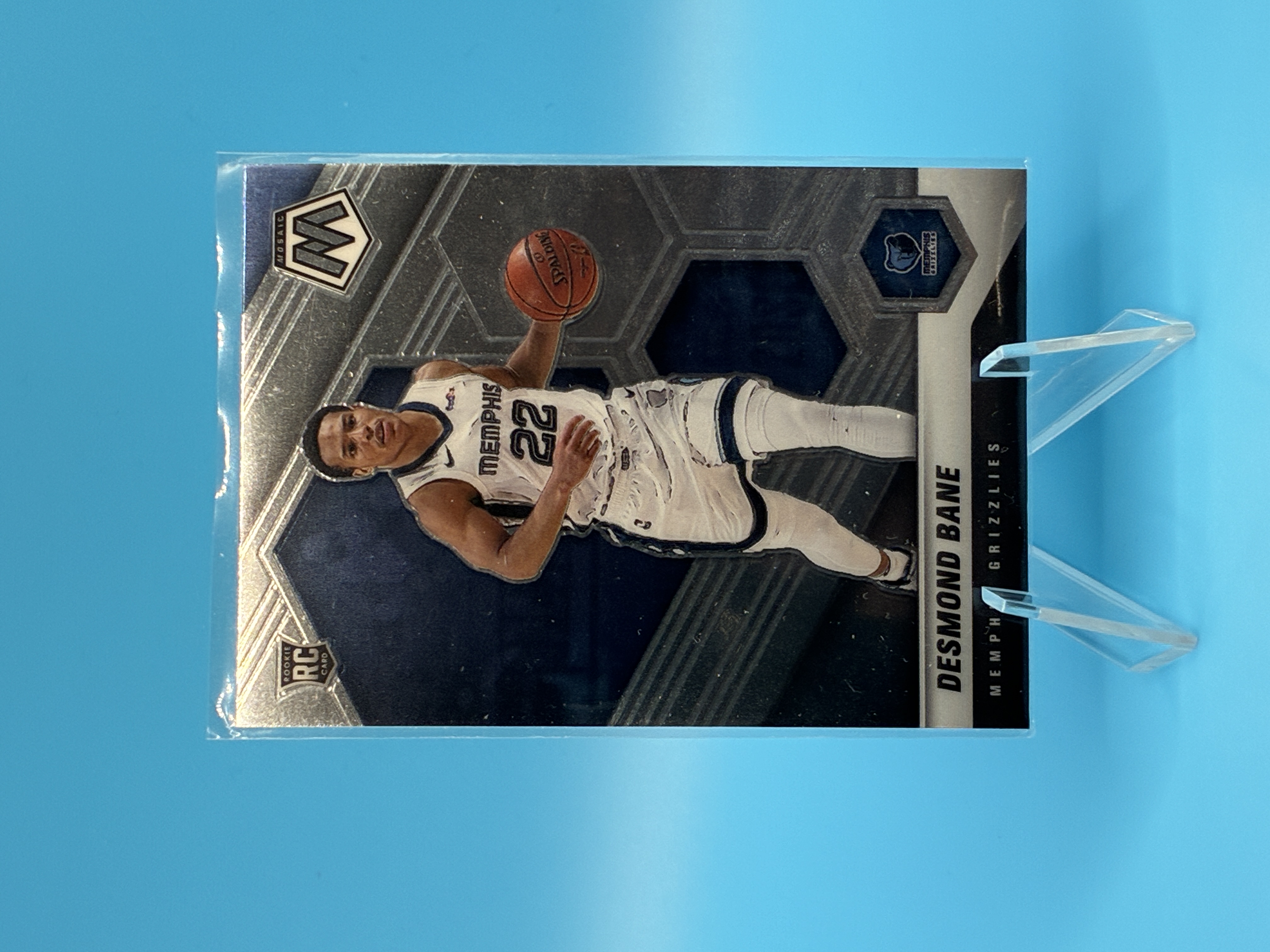 2020/2021 Panini Mosaic Desmond Bane #211 Memphis Grizzlies – Vorderseite
