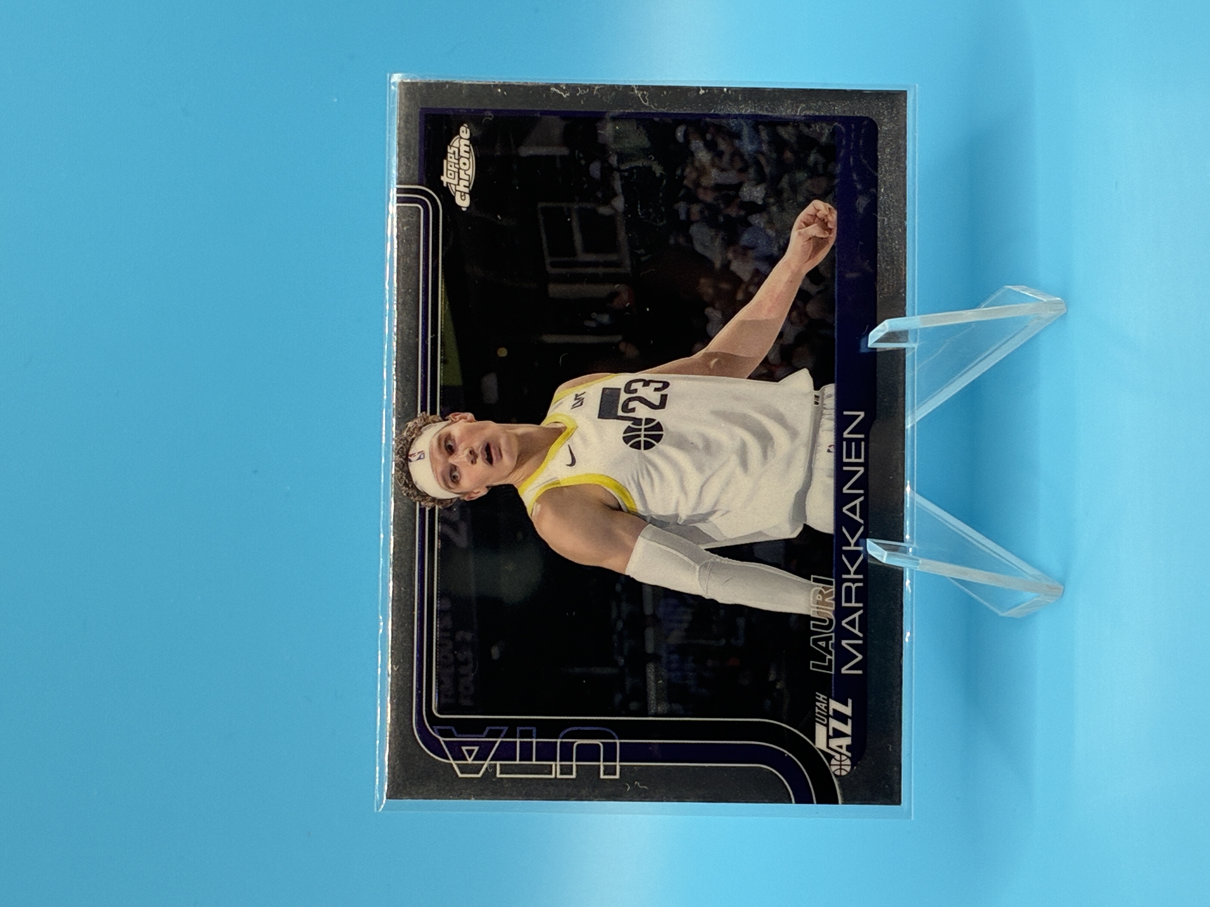 2025/2026 Topps Chrome Lauri Markkanen #238 Utah Jazz – Vorderseite