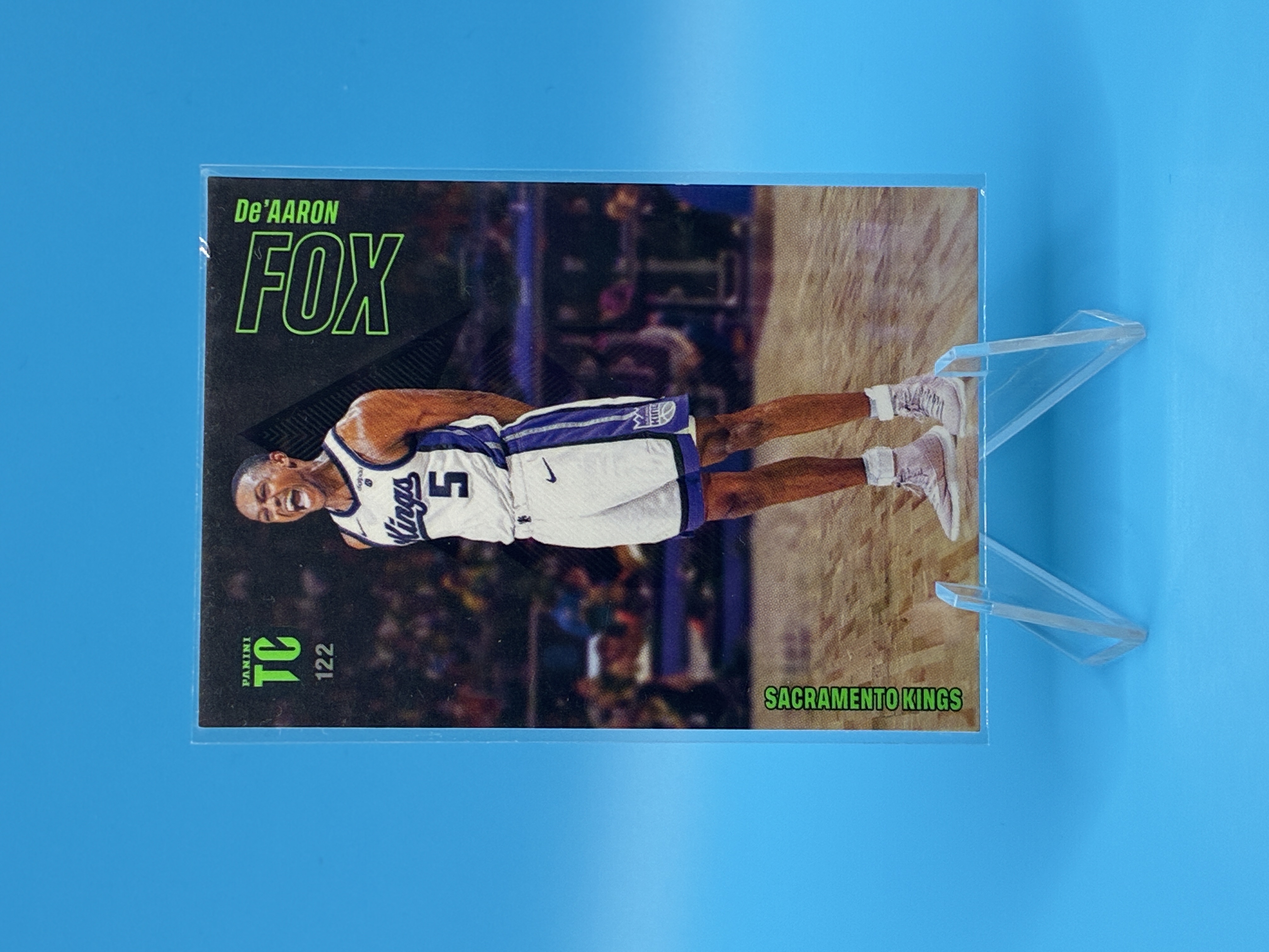 2024 Panini Top Class De’Aaron Fox #122 Sacramento Kings – Vorderseite