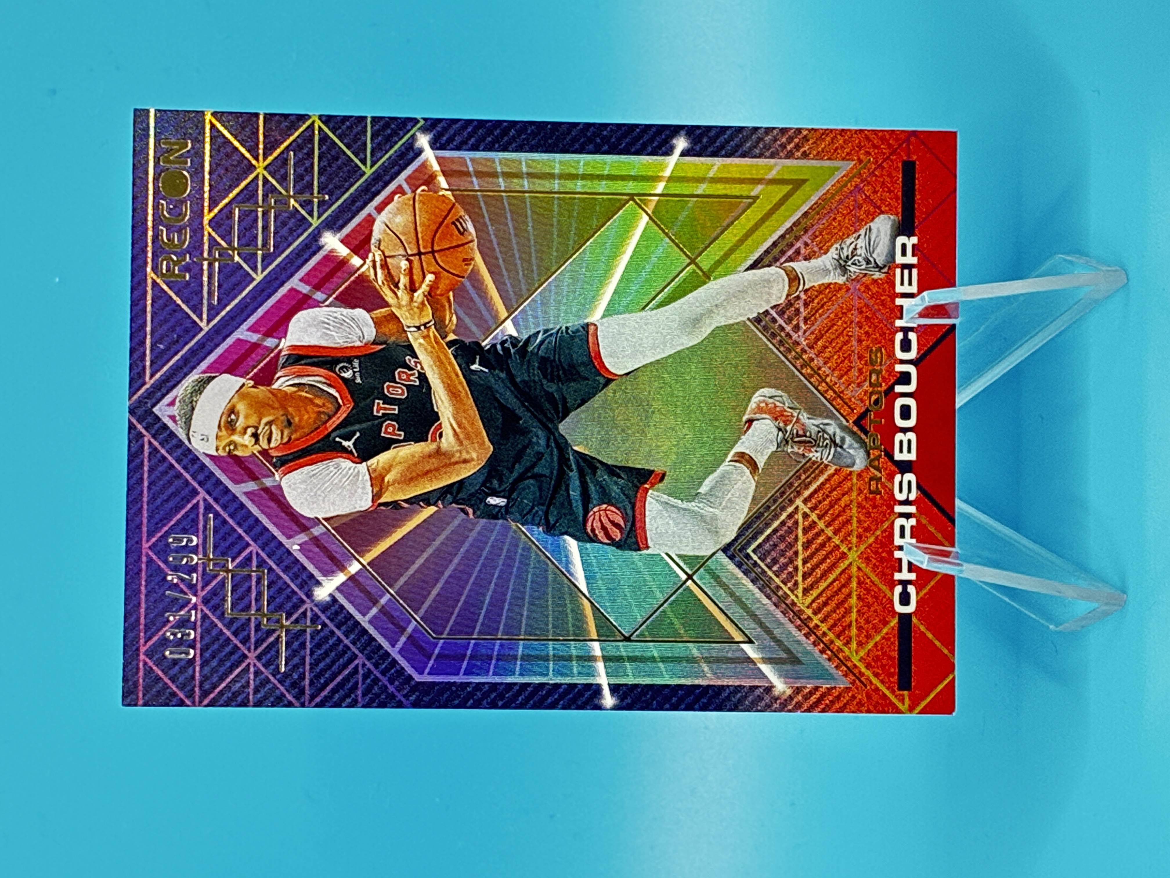 2021/2022 Panini Recon Chris Boucher 031/299 #161 Toronto Raptors – Vorderseite