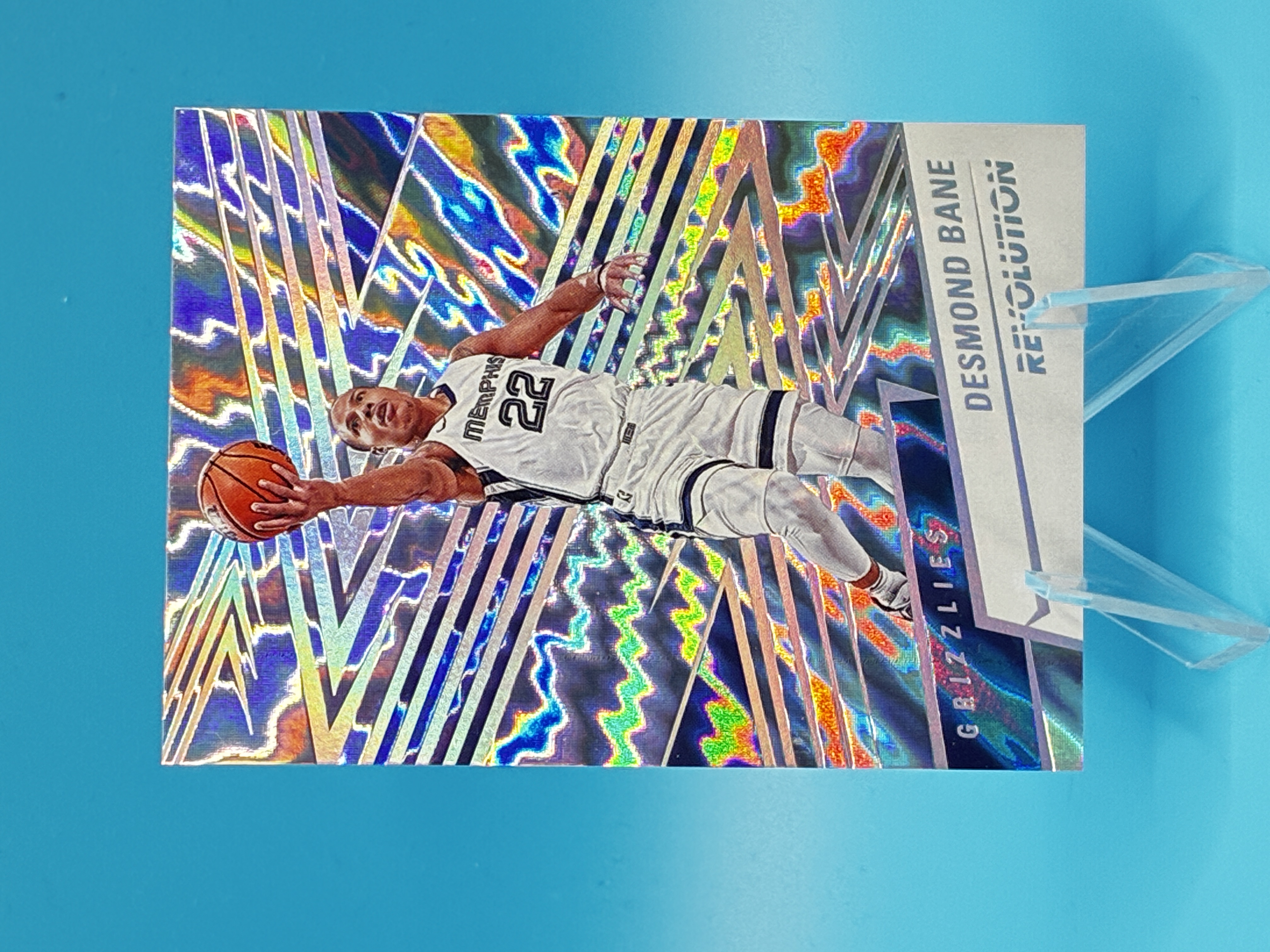 2024/2025 Panini Revolution Desmond Bane Lightning 017/175 #54 Memphis Grizzlies – Vorderseite