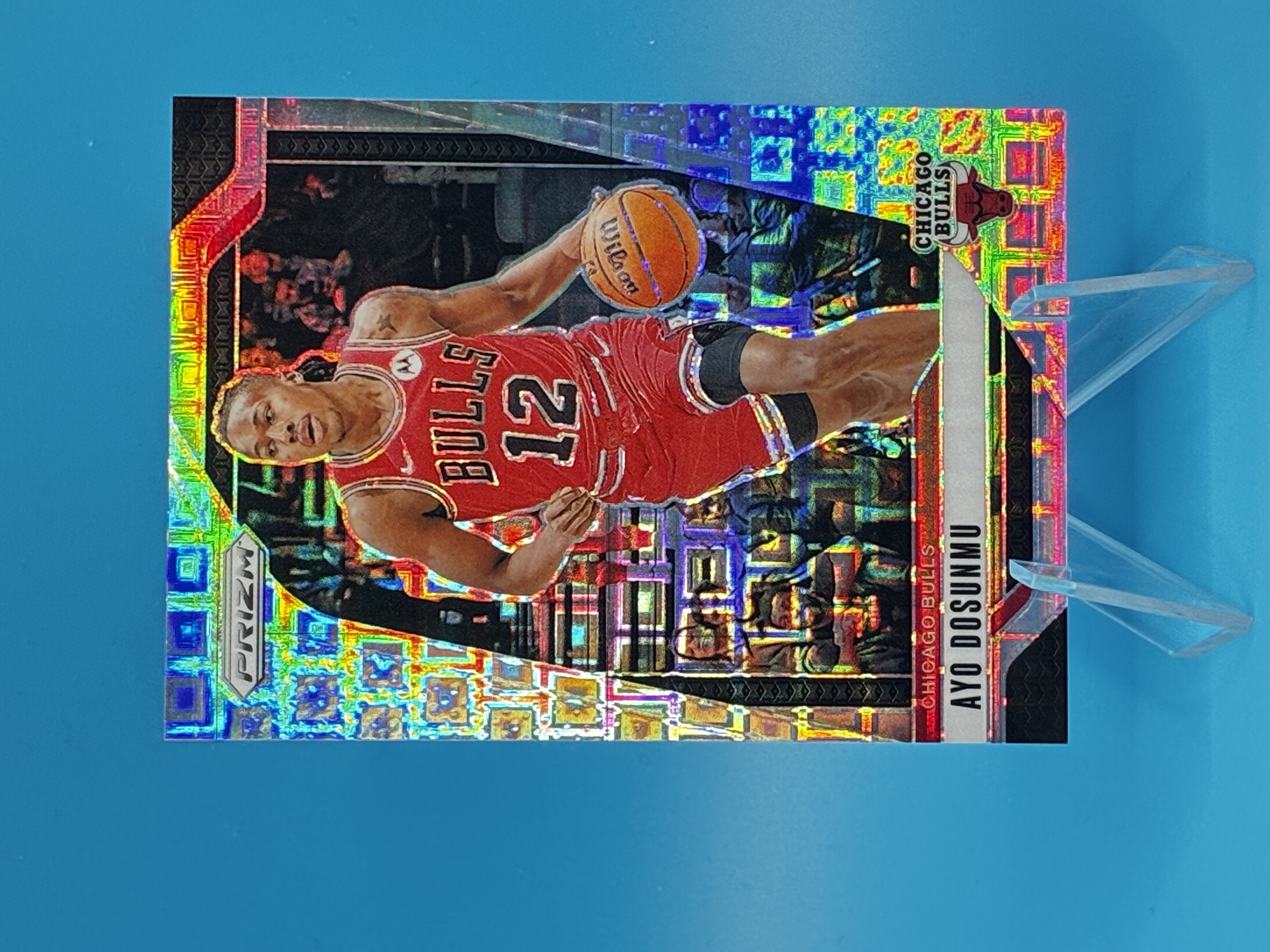 2024/2025 Panini Prizm Ayo Dosunmu Pandora 048/150 #121 Chicago Bulls – Vorderseite