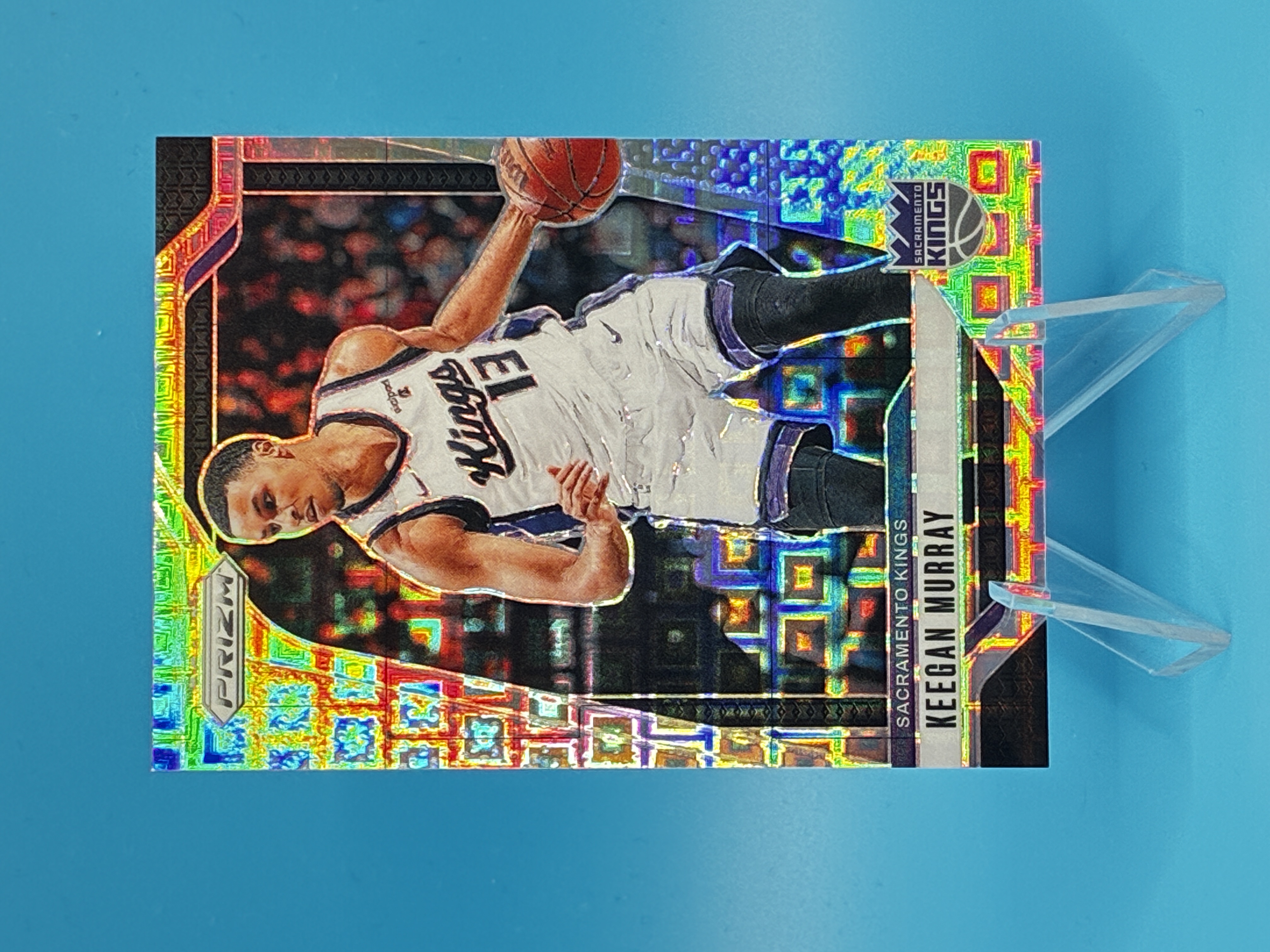 2024/2025 Panini Prizm Keegan Murray Pandora 146/150 #7 Sacramento Kings – Vorderseite