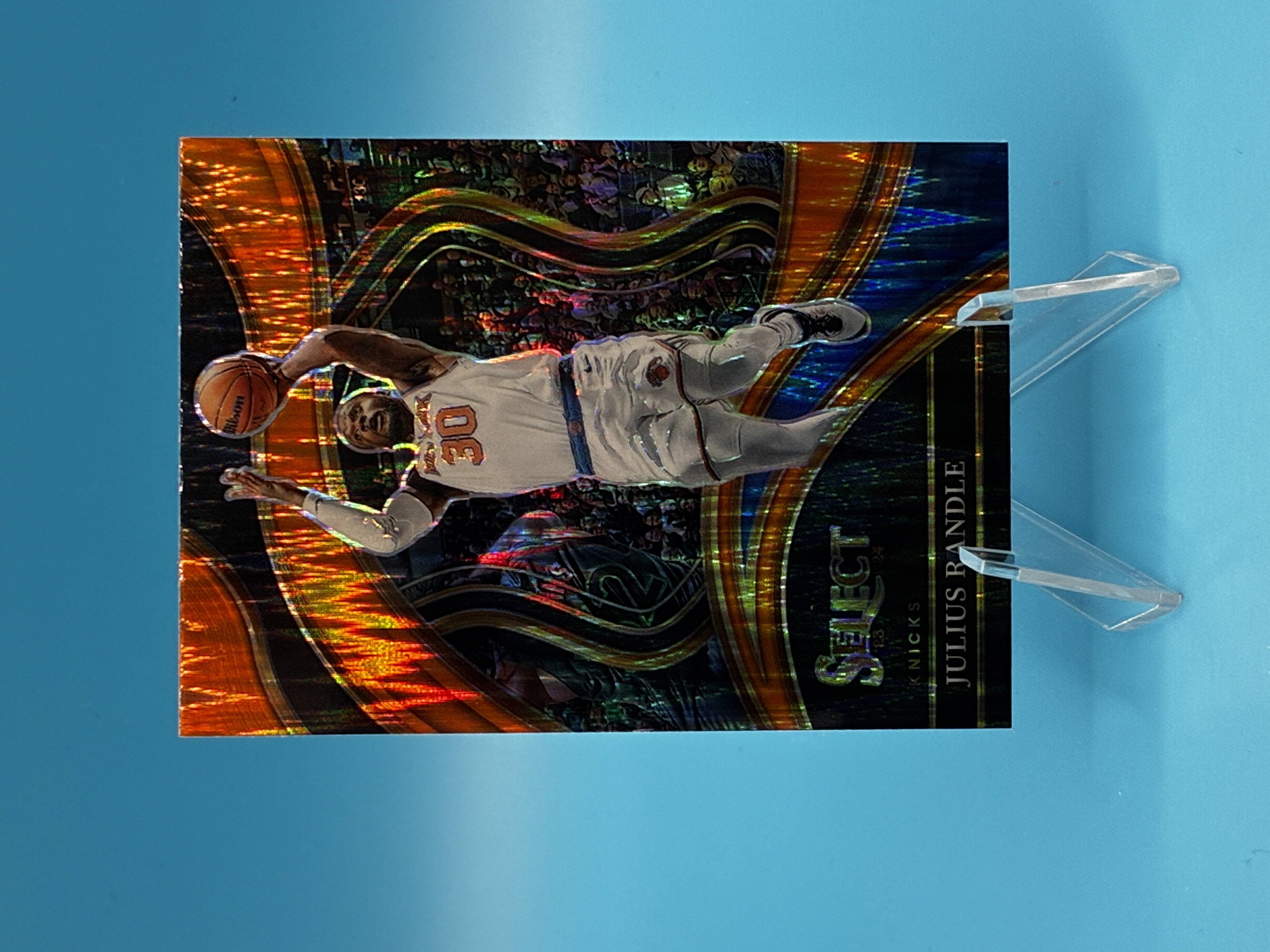 2023/2024 Panini Select Julius Randle Orange Flash #246 New York Knicks – Vorderseite