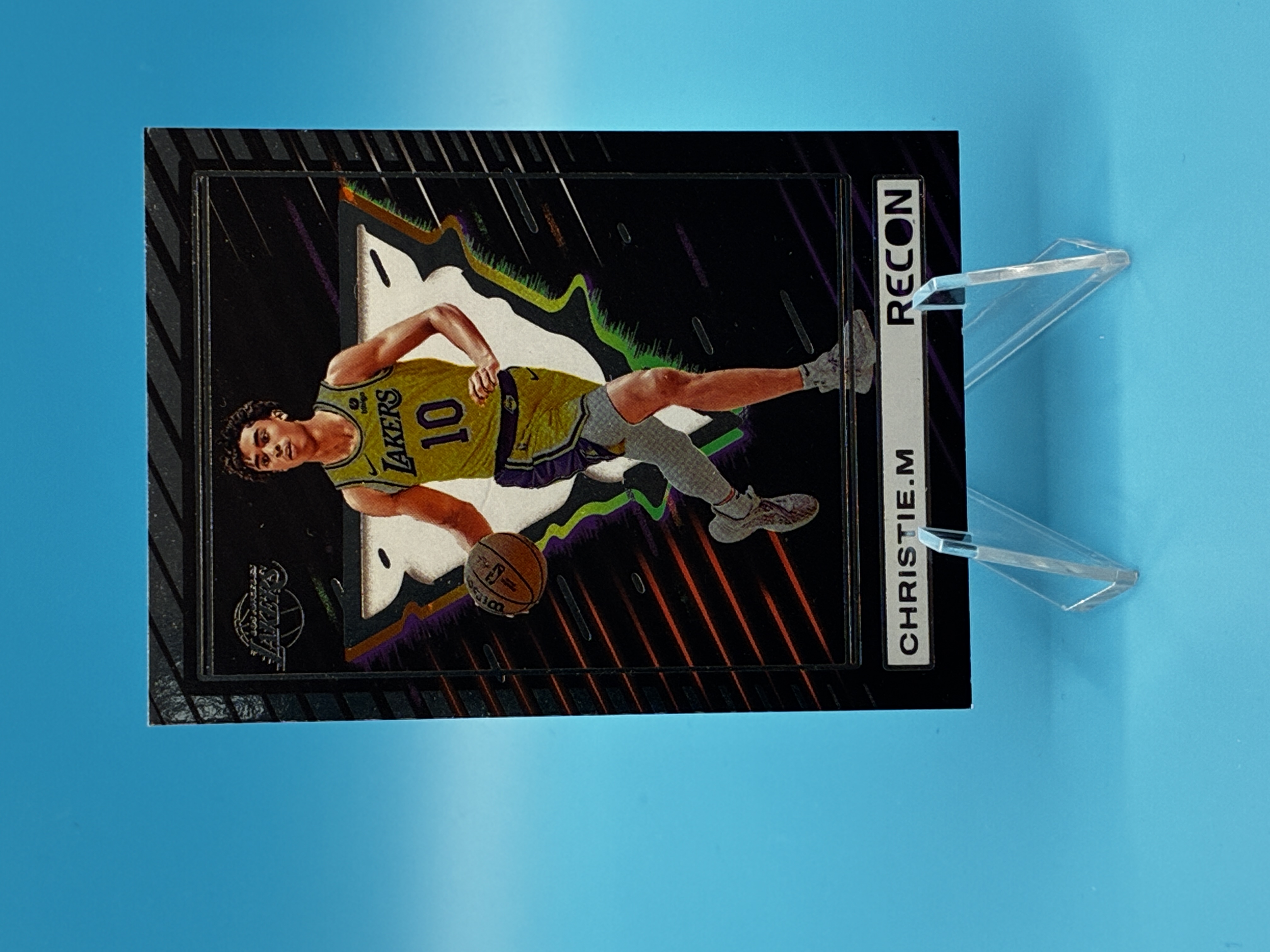 2023/2024 Panini Recon Max Christie #67 Los Angeles Lakers – Vorderseite
