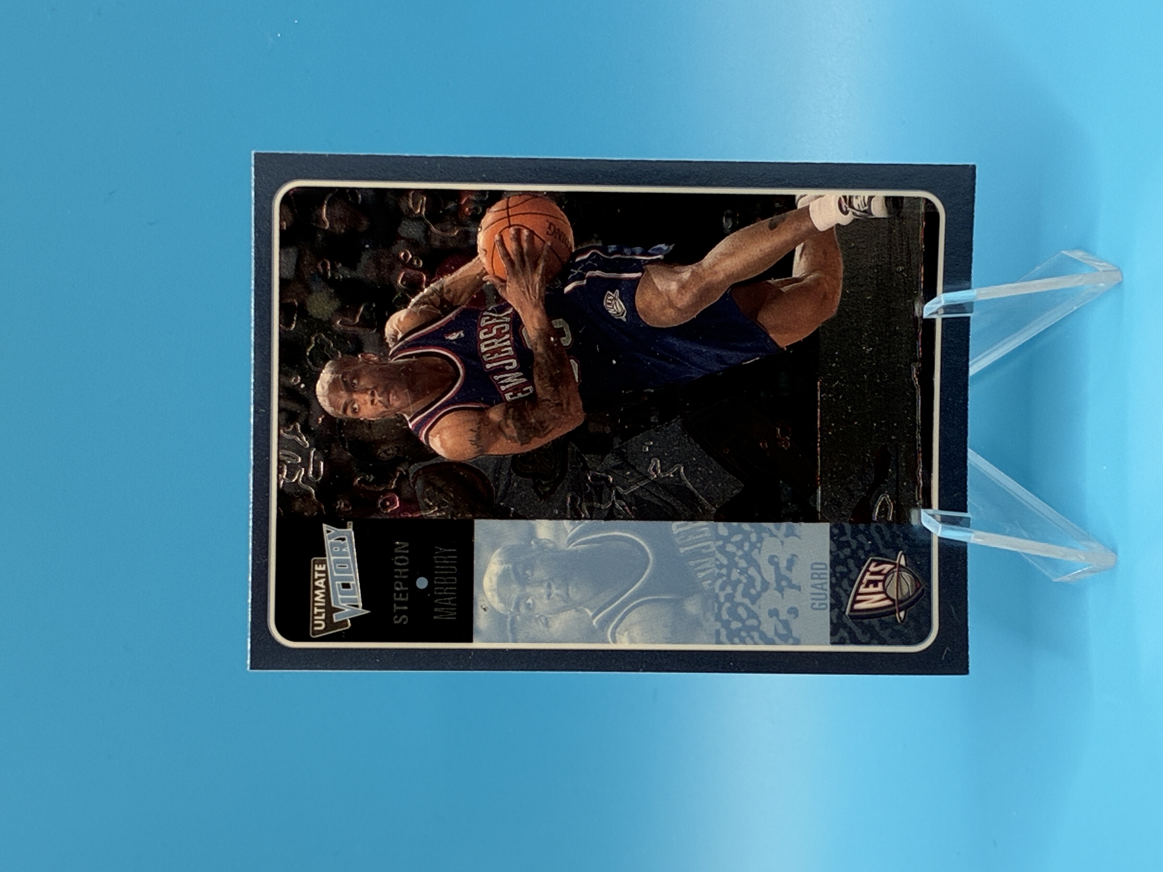 2000/2001 Upper Deck Ultimate Victory Stephon Marbury #35 New Jersey Nets – Vorderseite