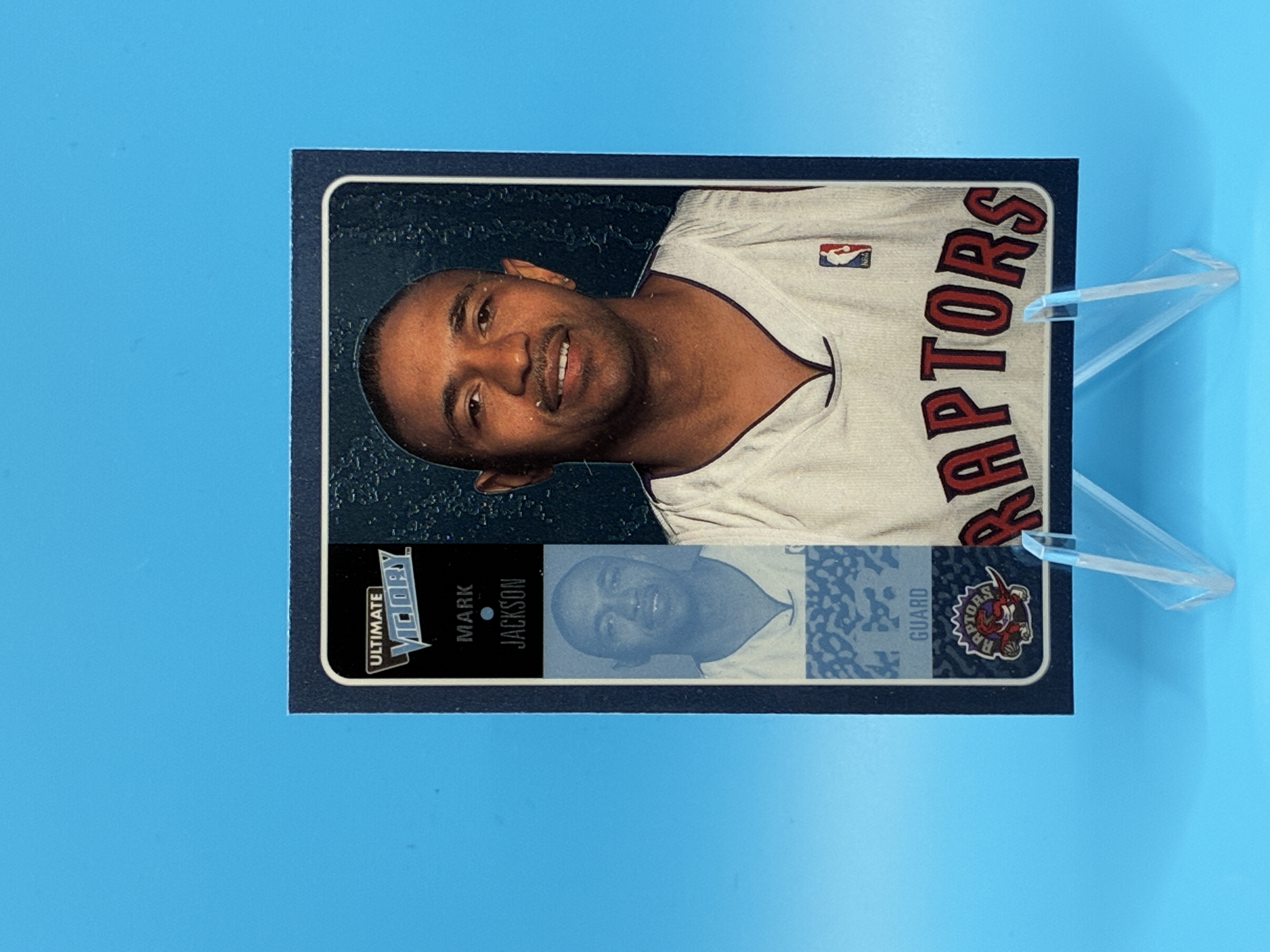 2000/2001 Upper Deck Ultimate Victory Mark Jackson #54 Toronto Raptors – Vorderseite