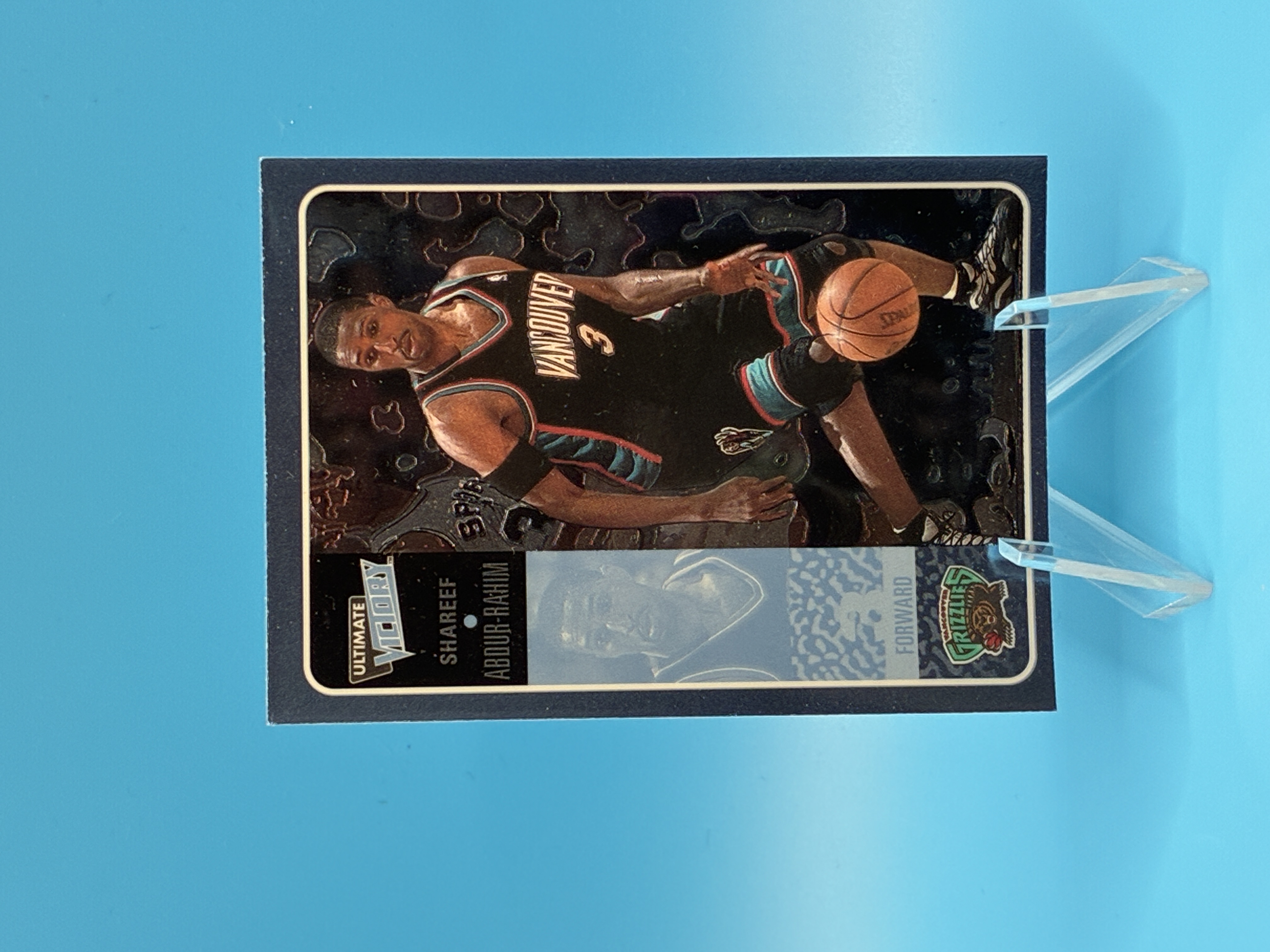 2000/2001 Upper Deck Ultimate Victory Shareef Abdur-Rahim #57 Vancouver Grizzlies – Vorderseite