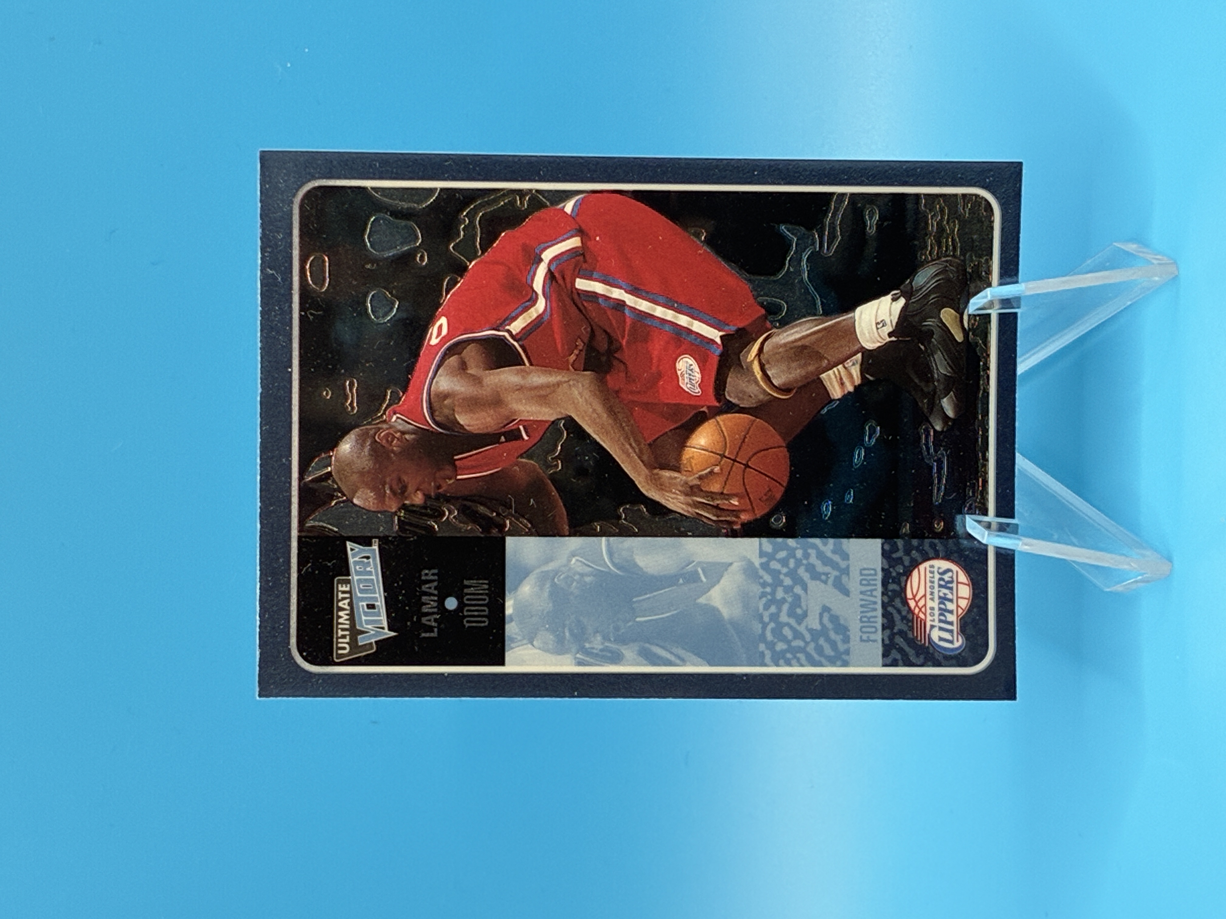 1999/2000 Upper Deck Ultimate Victory Lamar Odom #23 Los Angeles Clippers – Vorderseite