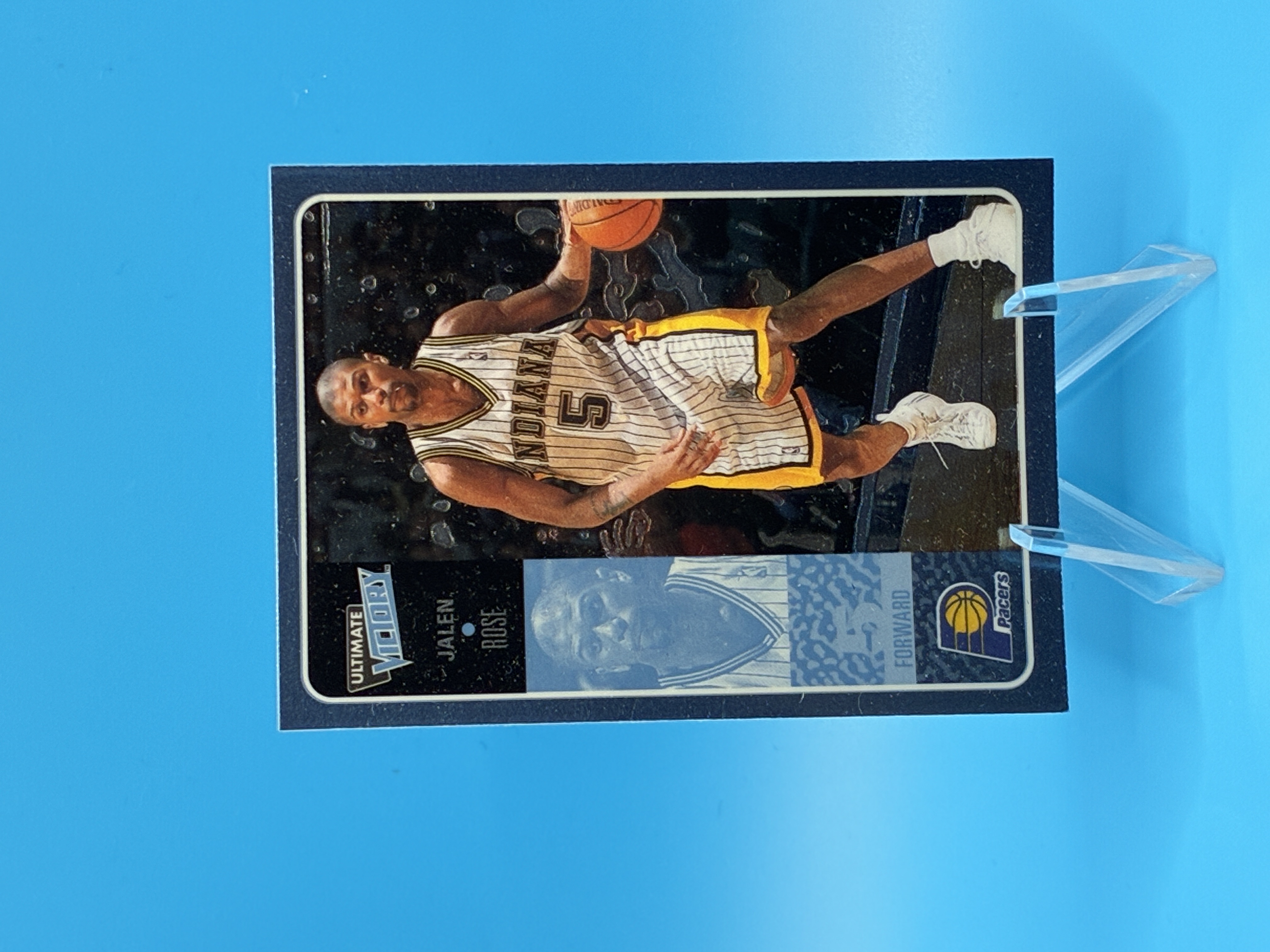 2000/2001 Upper Deck Ultimate Victory Jalen Rose #22 Indiana Pacers – Vorderseite