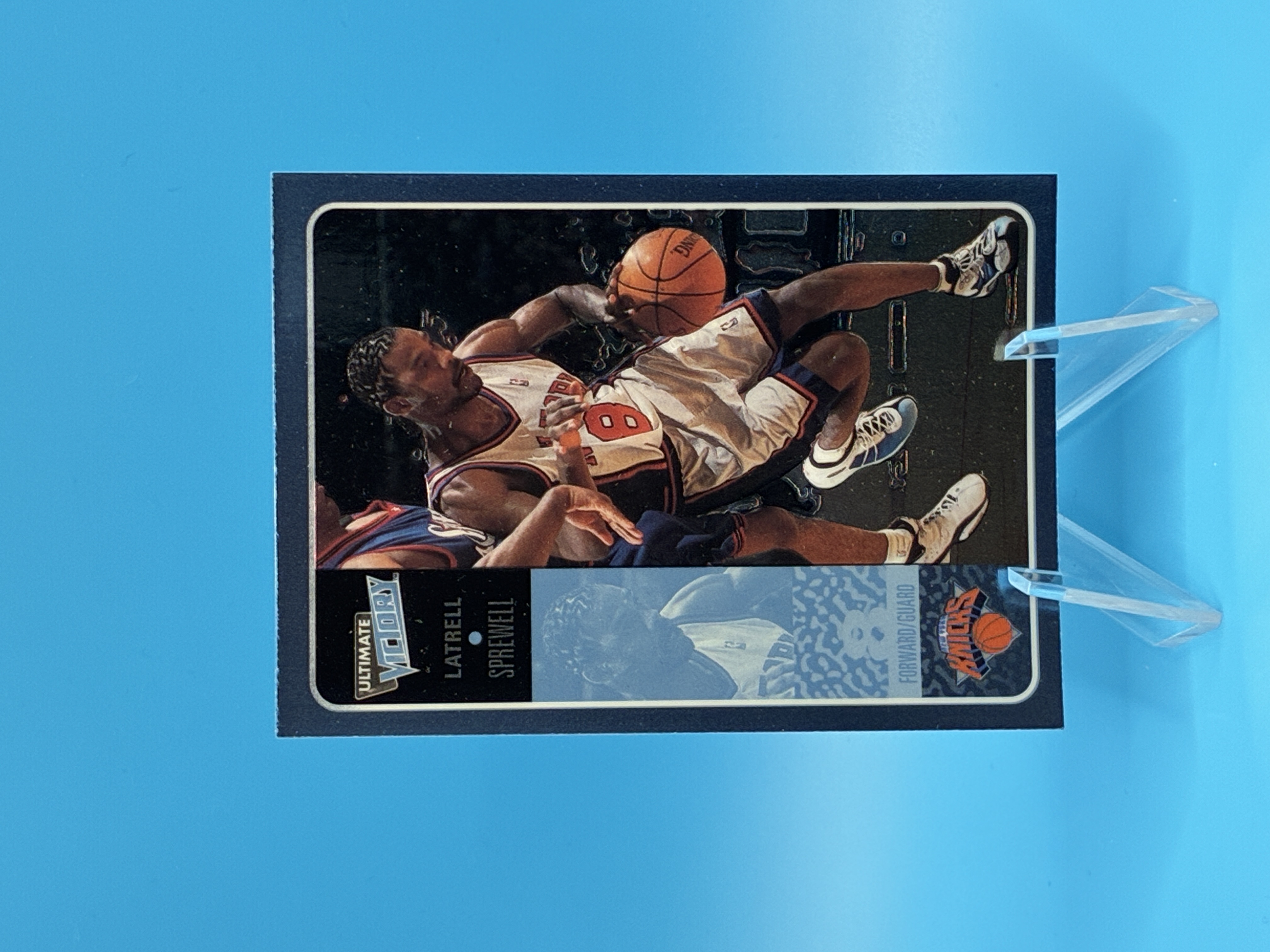 2000/2001 Upper Deck Ultimate Victory Latrell Sprewell #38 New York Knicks – Vorderseite