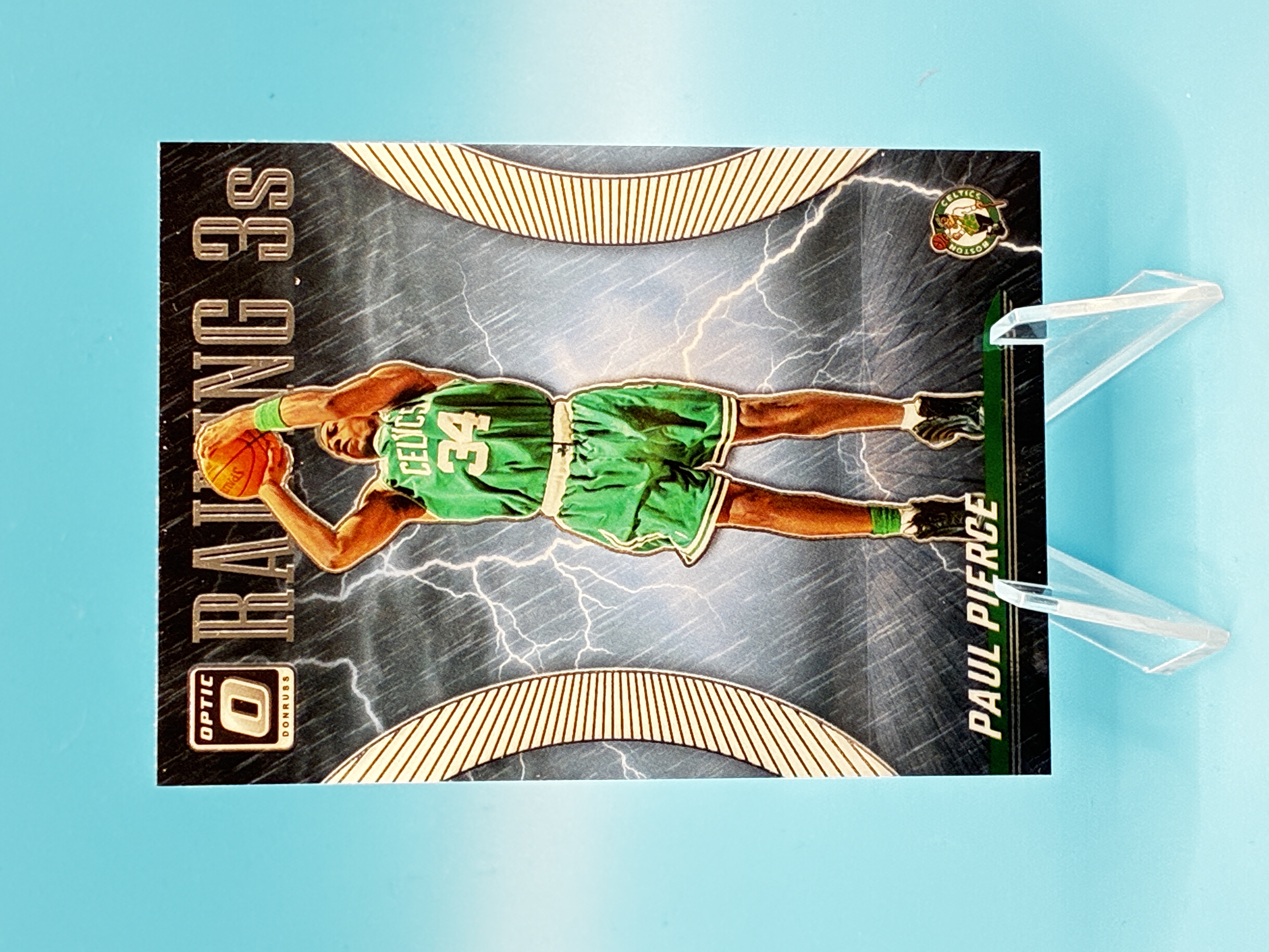 2023/2024 Panini Optic Paul Pierce Raining 3s #16 Boston Celtics – Vorderseite