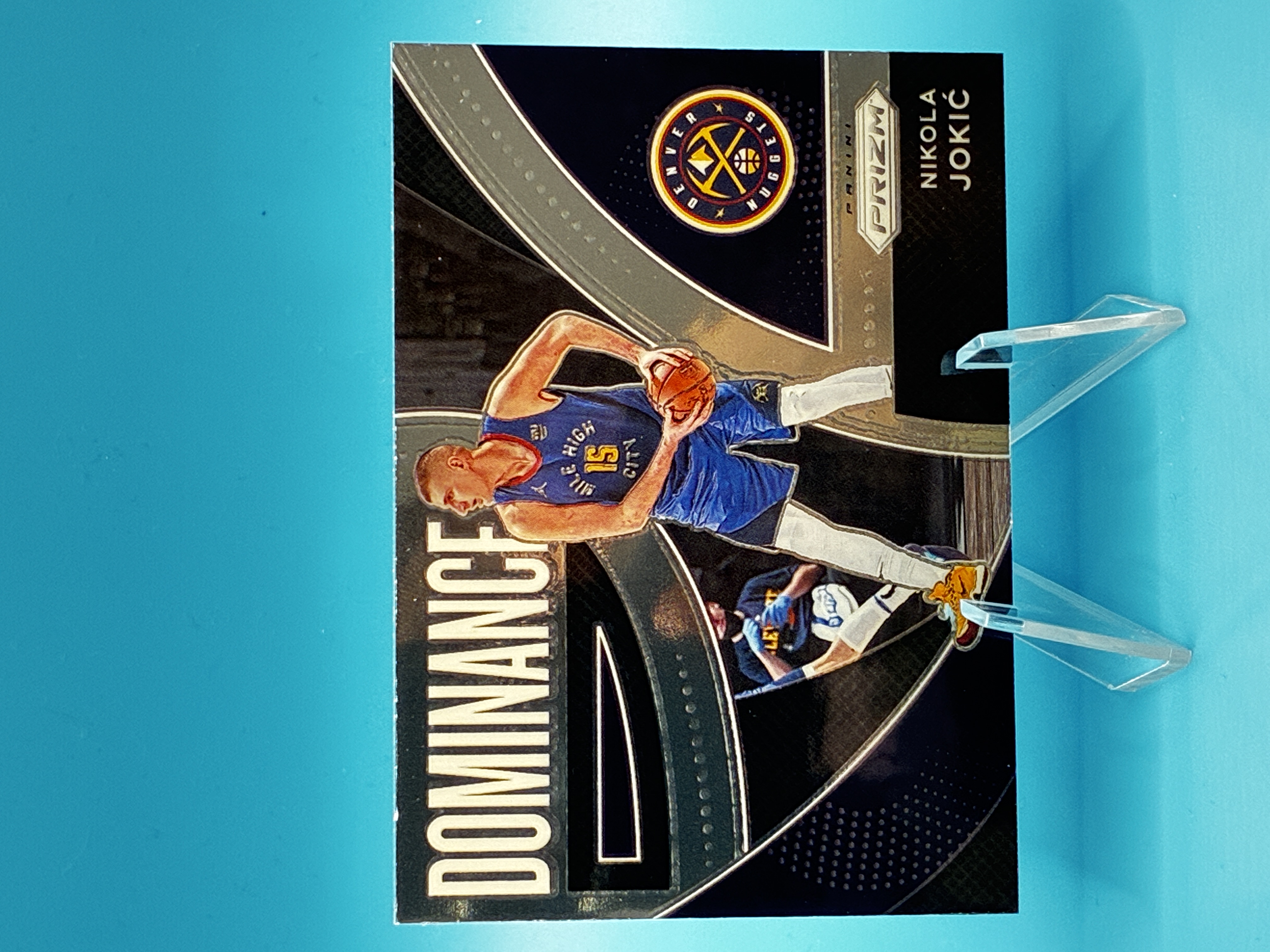 2021/2022 Panini Prizm Nikola Jokić Dominance #16 Denver Nuggets – Vorderseite