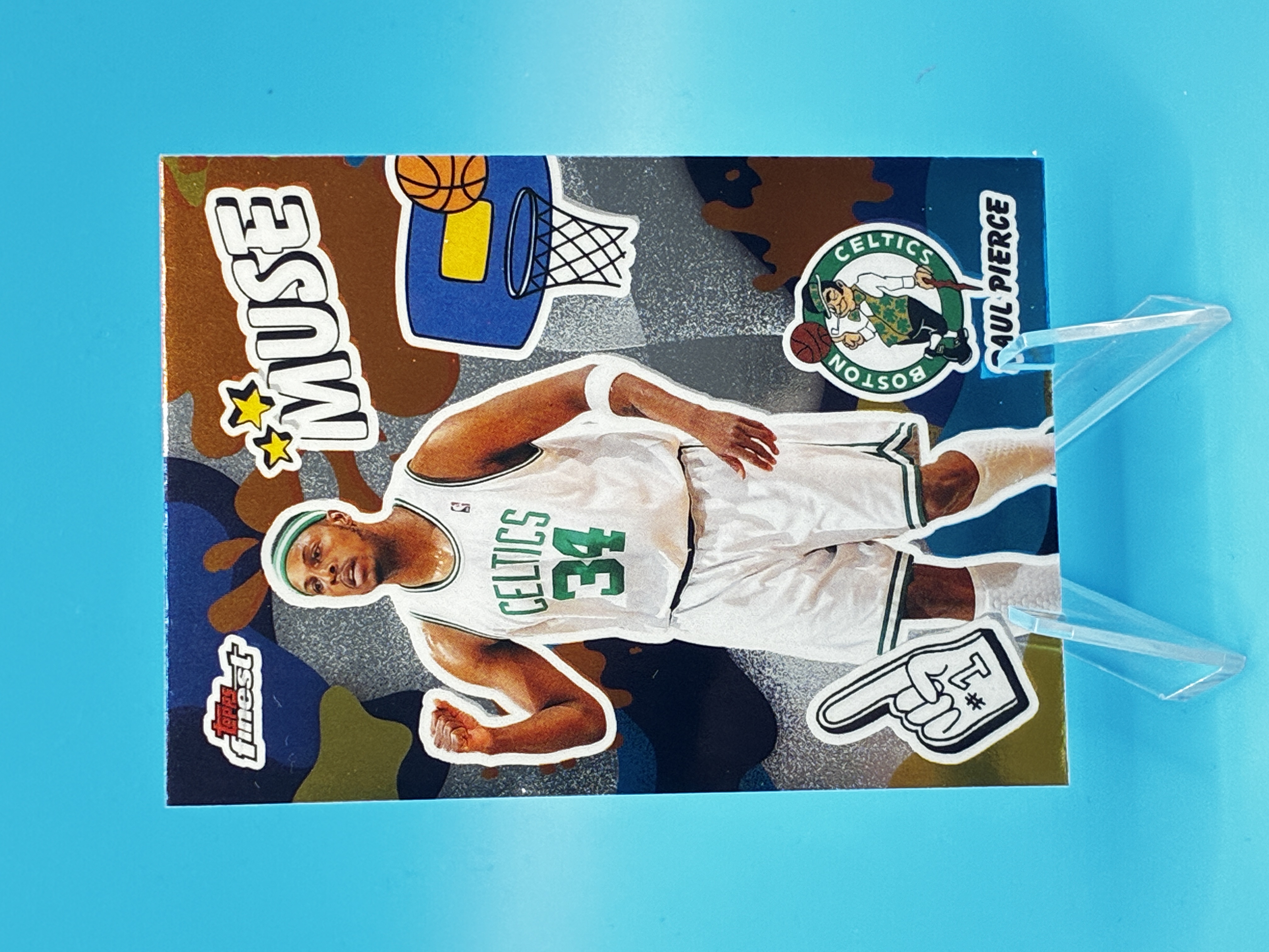 2025/2026 Topps Finest Paul Pierce Muse #M-14 Boston Celtics – Vorderseite