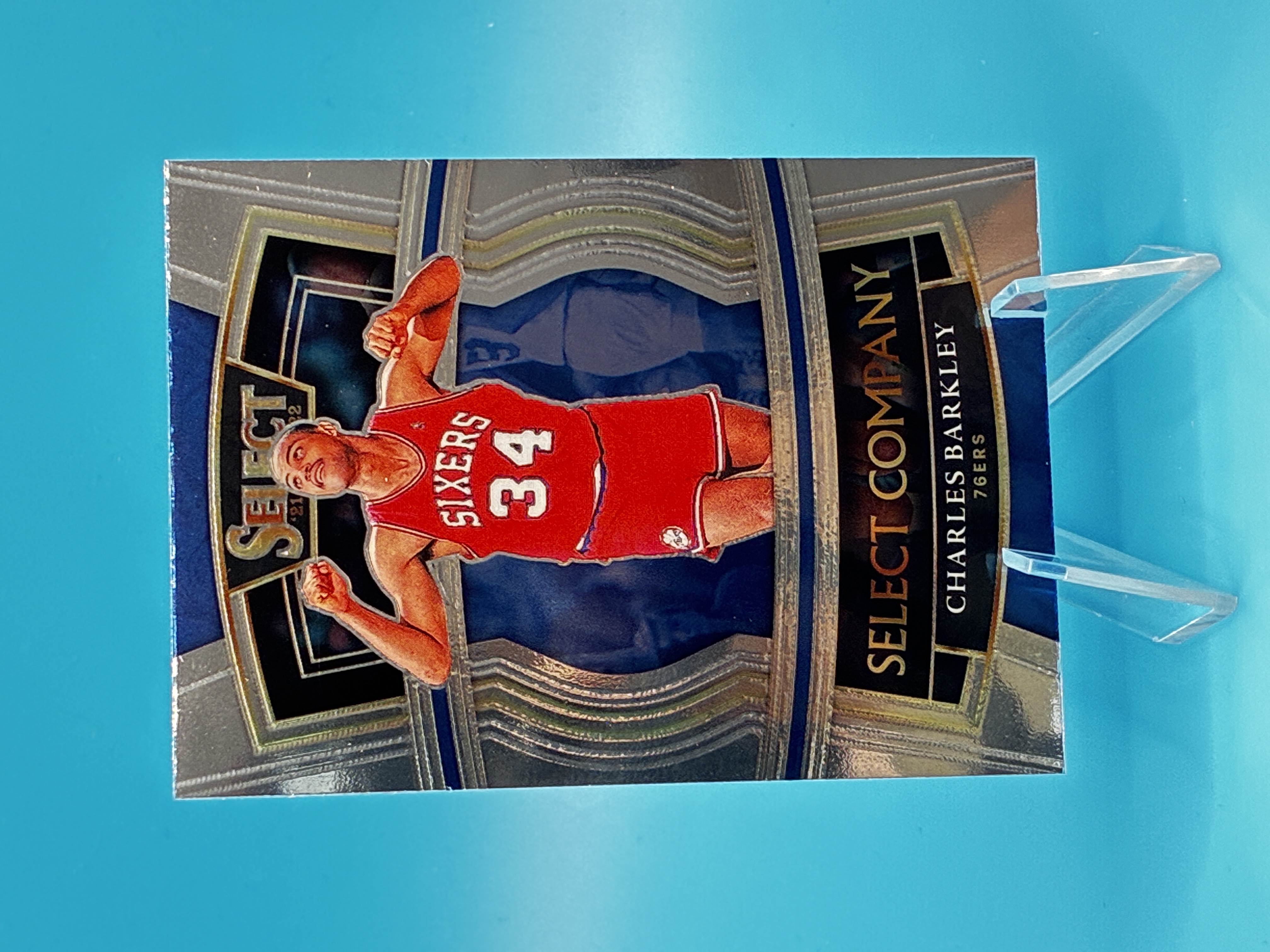 2021/2022 Panini Select Charles Barkley Select Company #10 Philadelphia 76ers – Vorderseite