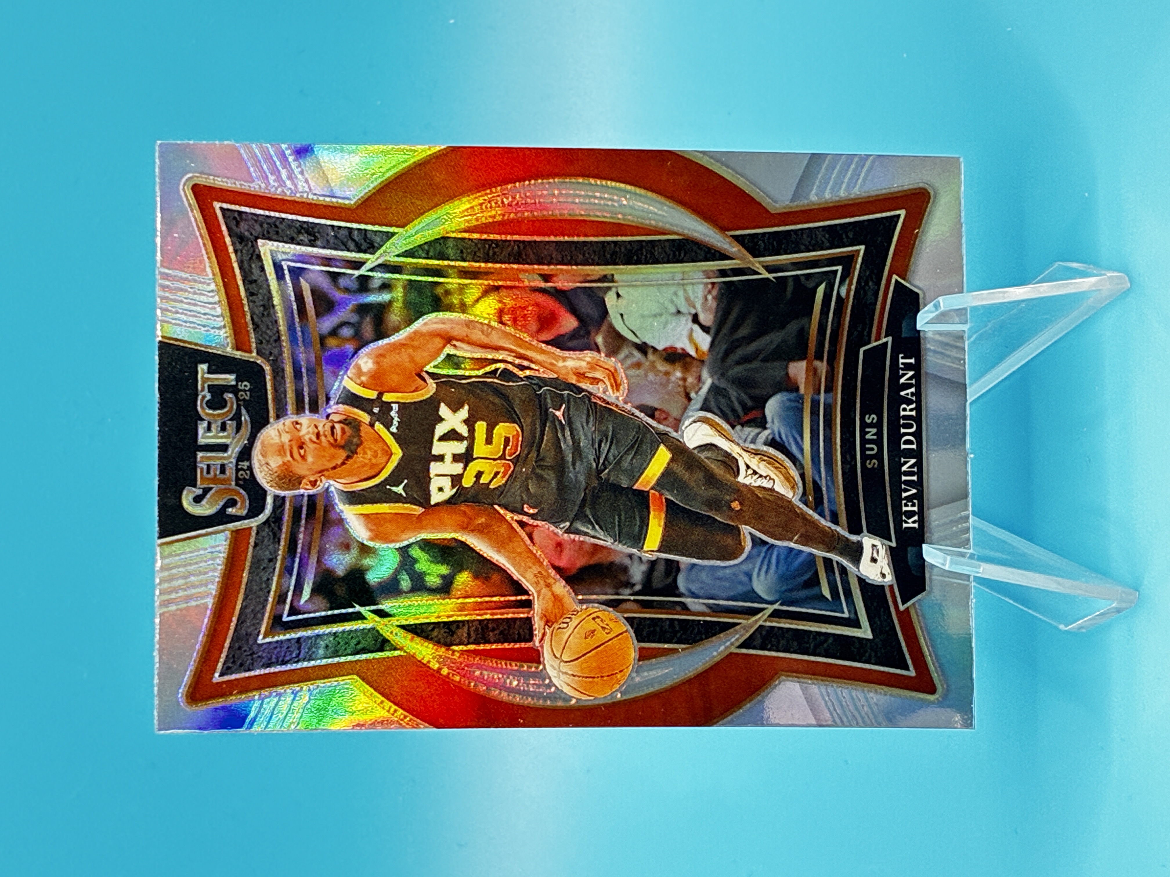 2024/2025 Panini Select Kevin Durant Silver Concourse #51 Phoenix Suns – Vorderseite