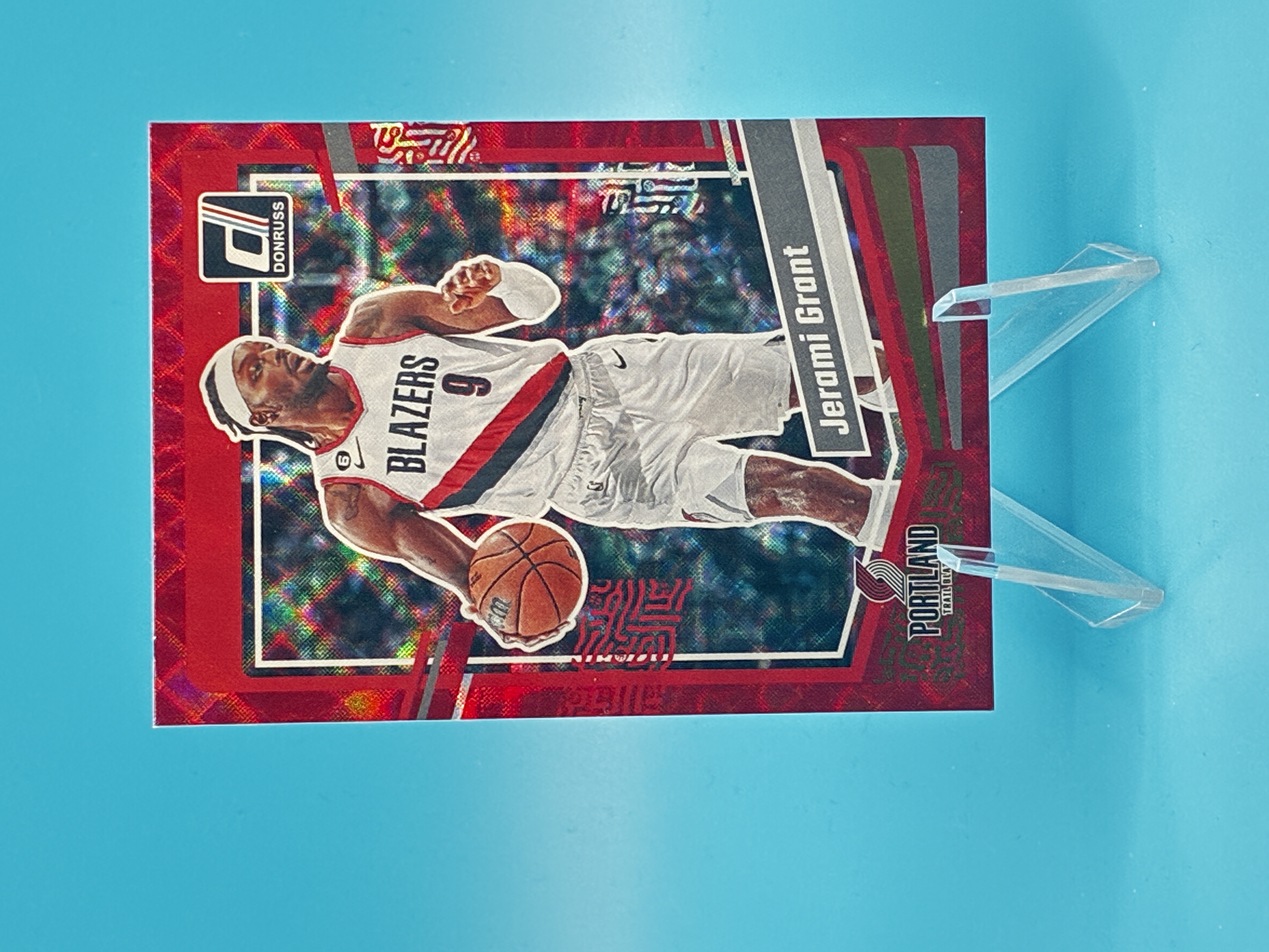 2023/2024 Panini Donruss Basketball Jerami Grant Red #102 Portland Trail Blazers – Vorderseite
