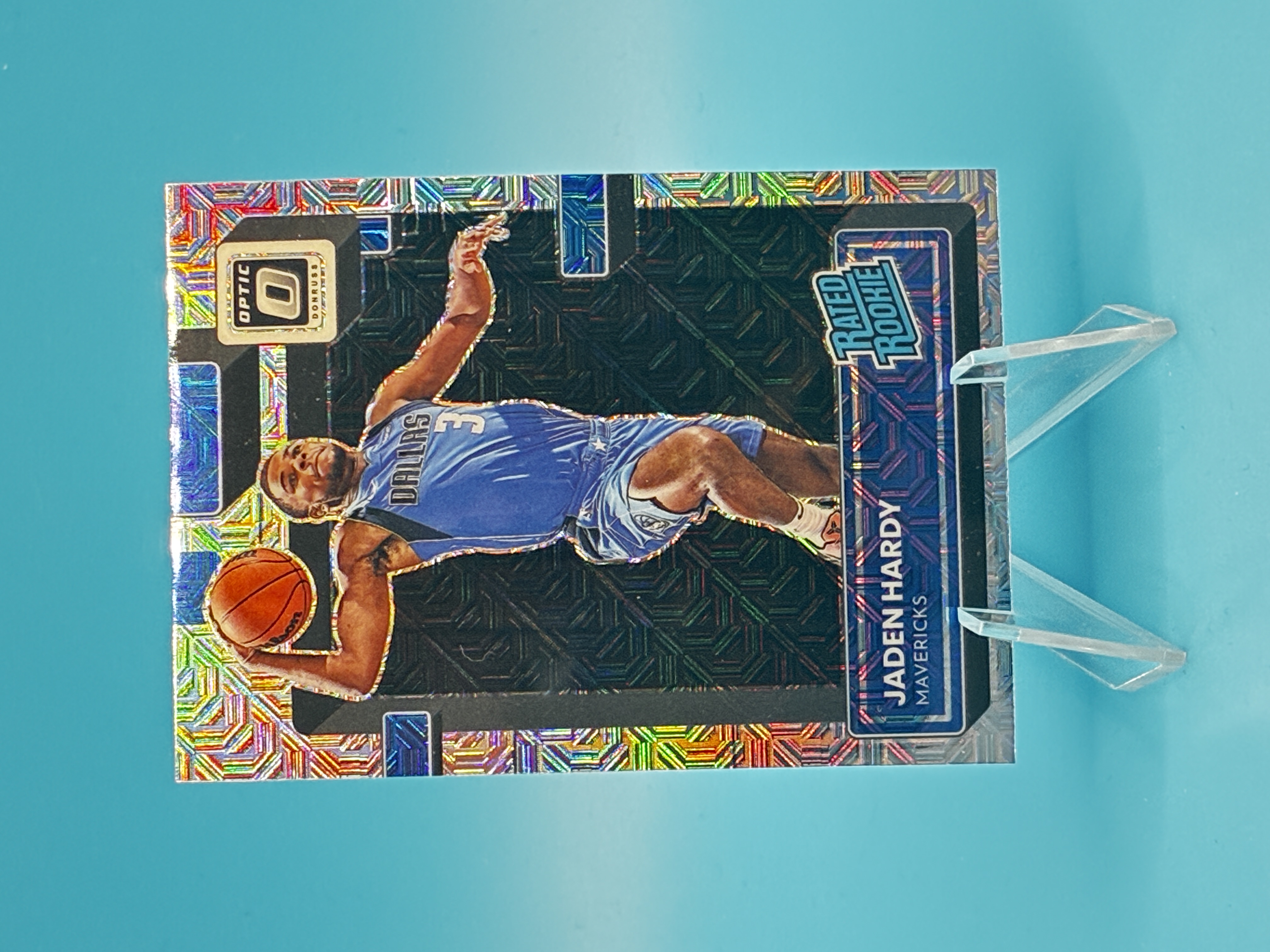 2022/2023 Panini Optic Jaden Hardy Mojo #248 Dallas Mavericks – Vorderseite