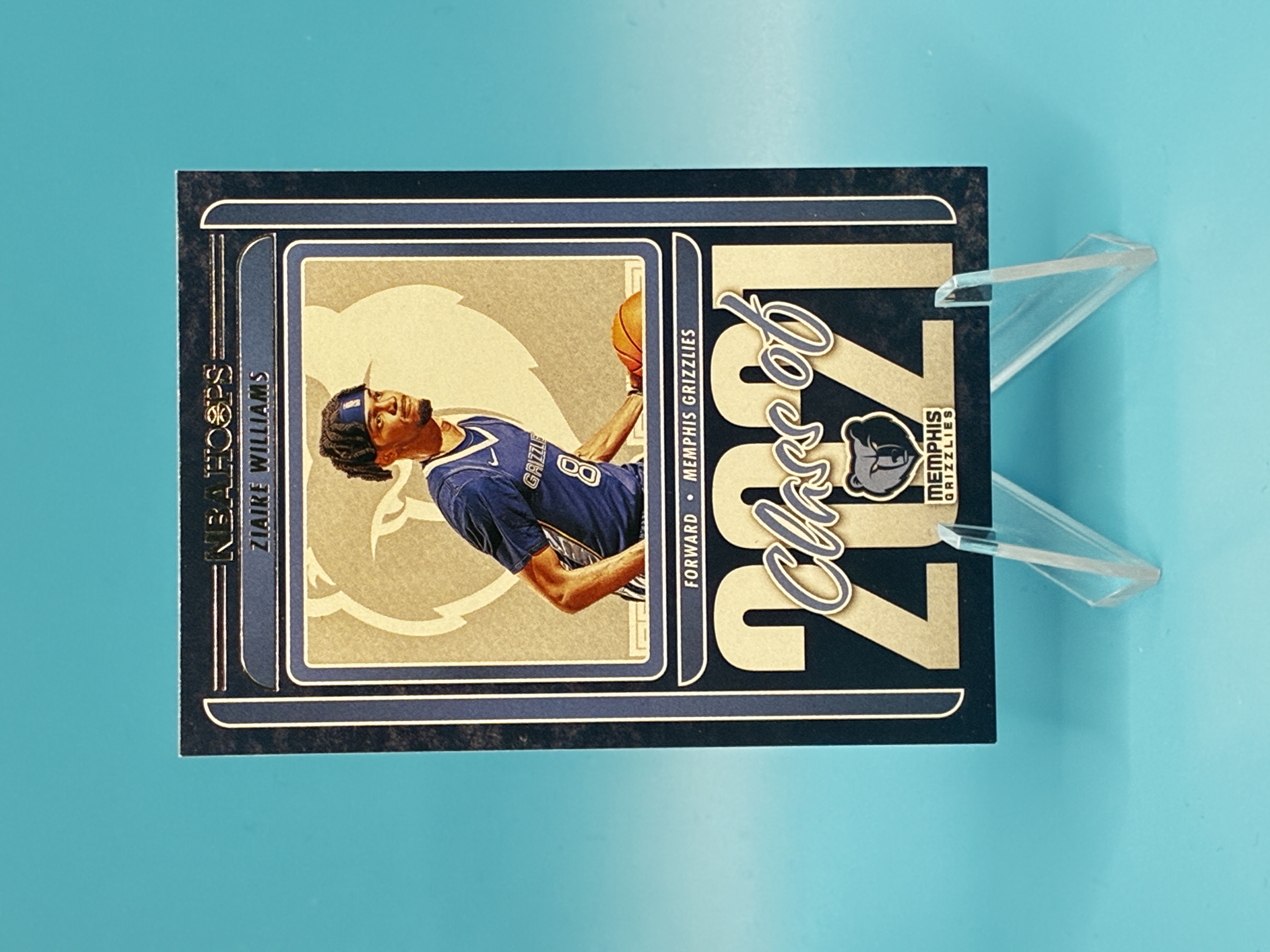2021/2022 Panini Hoops Ziaire Williams Class Of #18 Memphis Grizzlies – Vorderseite