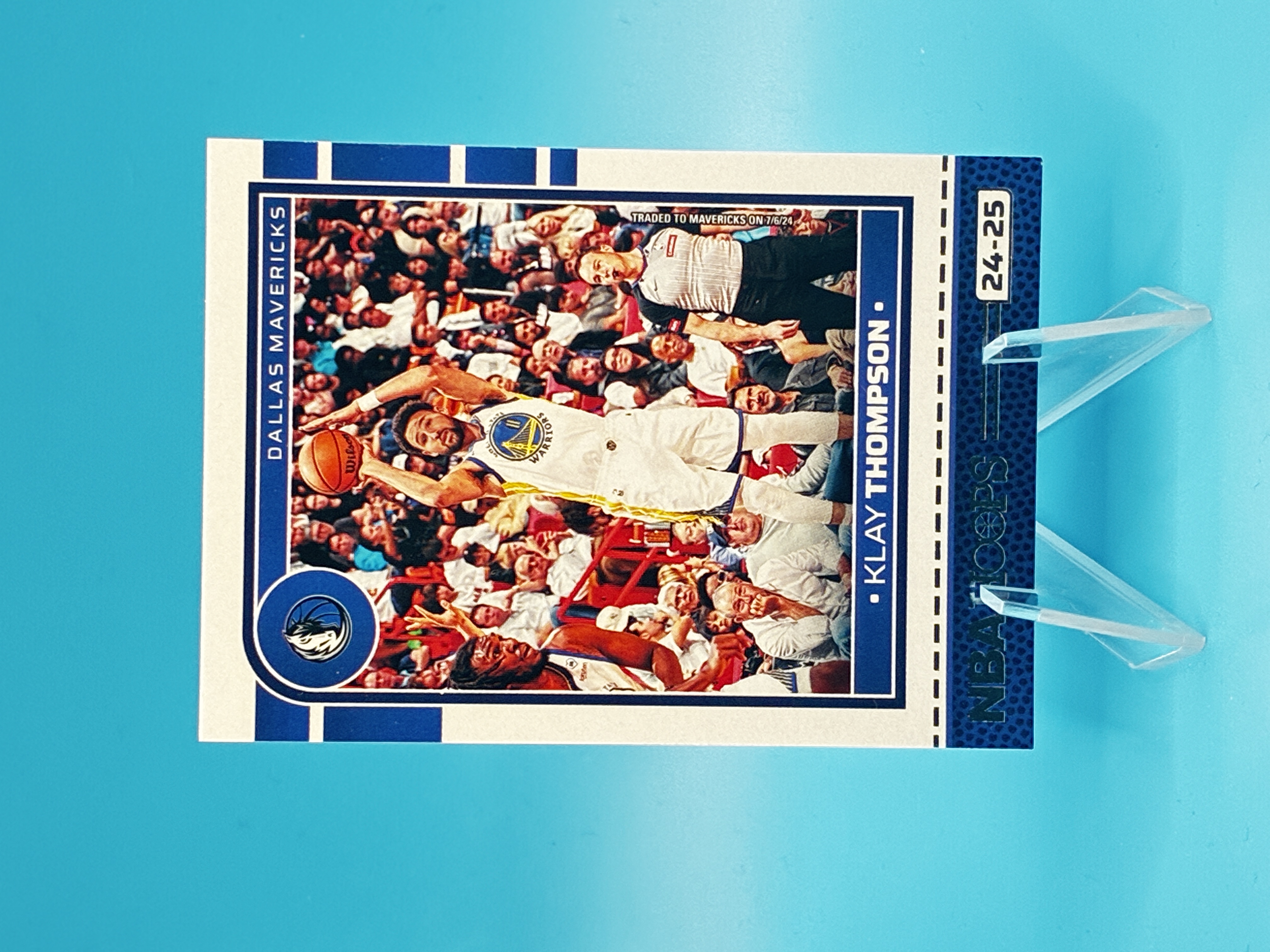 2024/2025 Panini Hoops Klay Thompson #3 Dallas Mavericks – Vorderseite