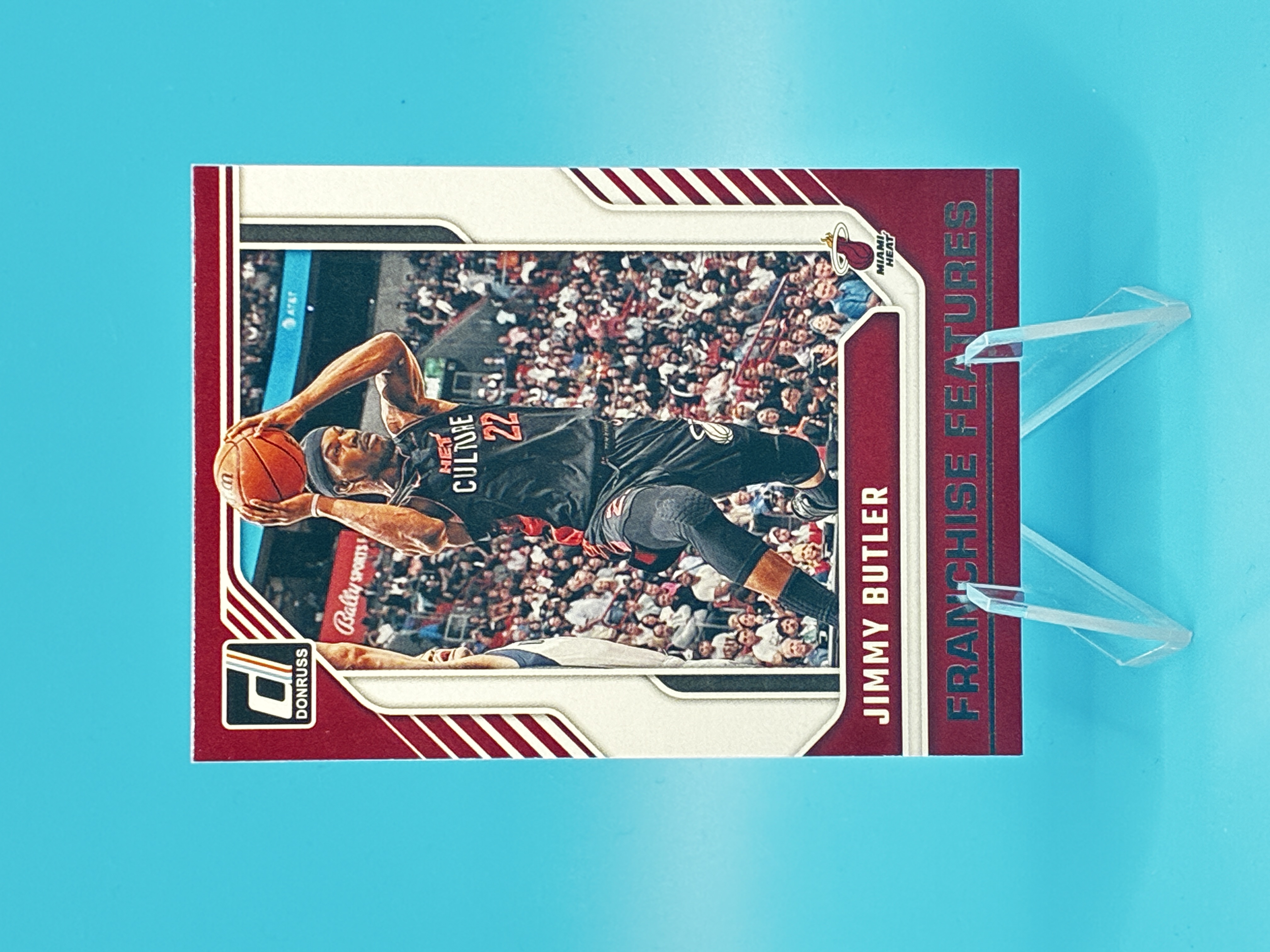 2024/2025 Panini Donruss Jimmy Butler Franchise Features #10 Miami Heat – Vorderseite
