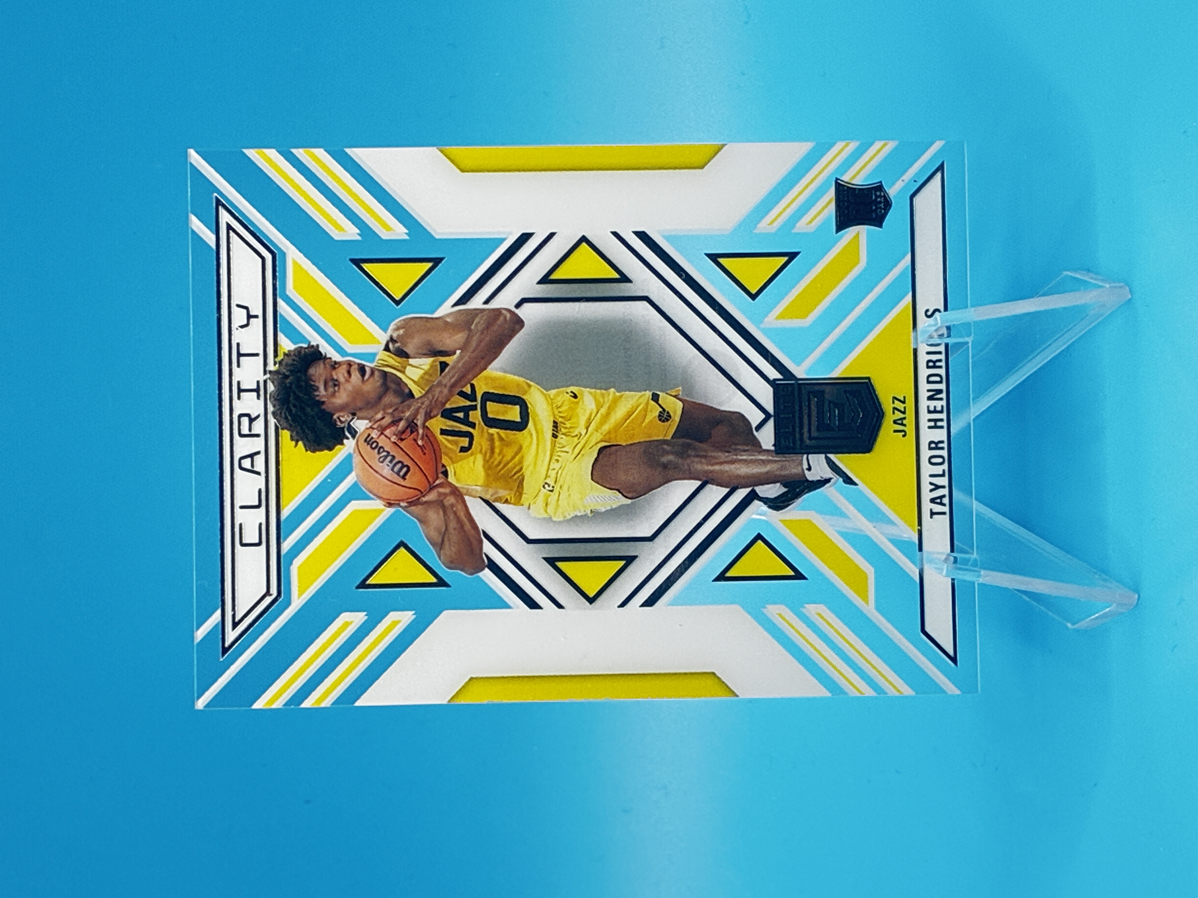 2023/2024 Panini Elite Taylor Hendricks Clarity #23 Utah Jazz – Vorderseite