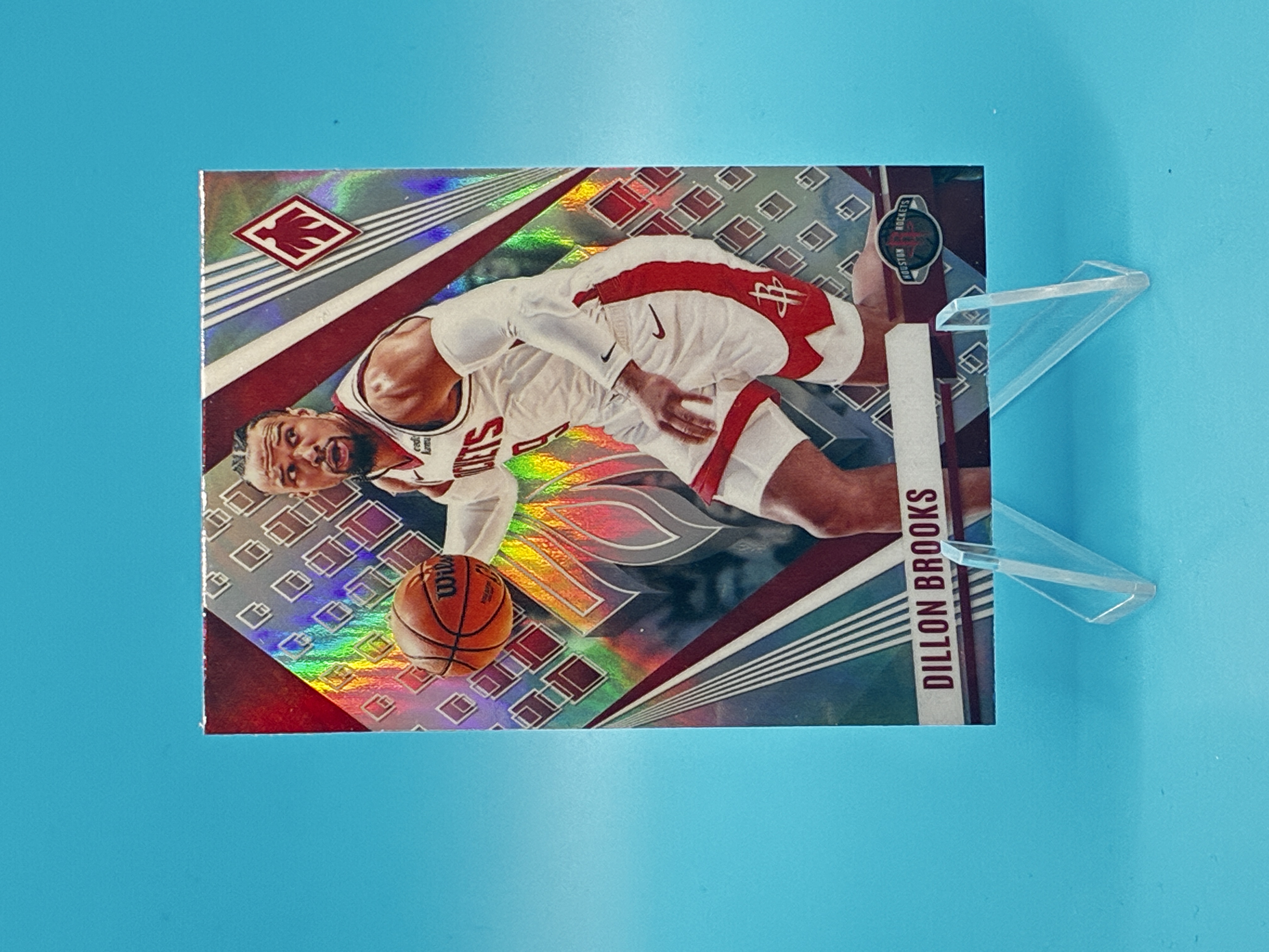 2023/2024 Panini Phoenix Dillon Brooks Silver #127 Houston Rockets – Vorderseite
