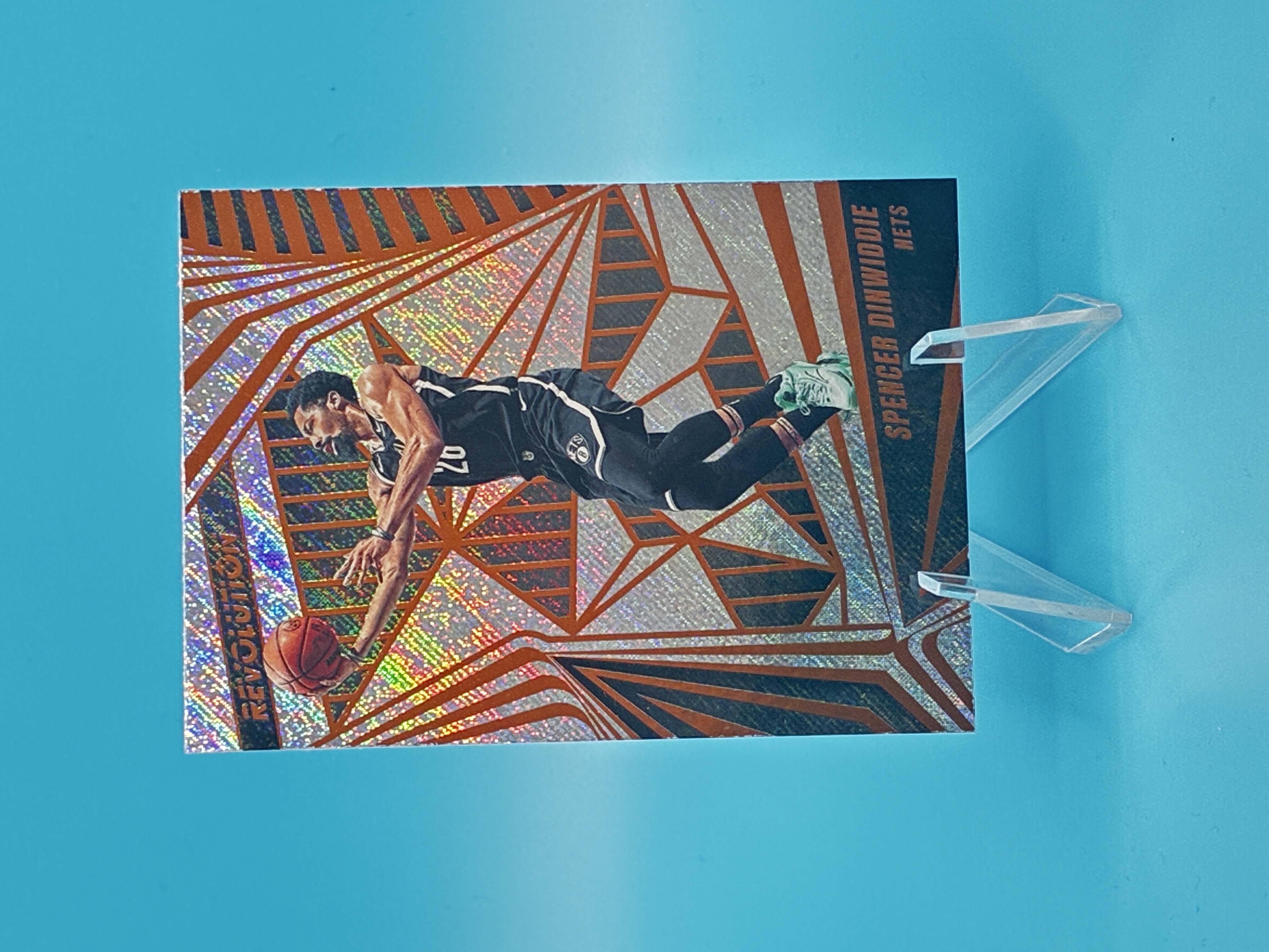 2023/2024 Panini Revolution Spencer Dinwiddie #100 Brooklyn Nets – Vorderseite